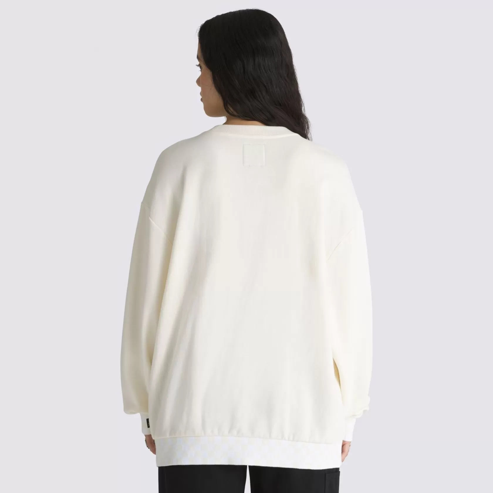 Vans Sudaderas<Sudadera Swan Song Oversized Long Sleeve Crew Disney X Blanco