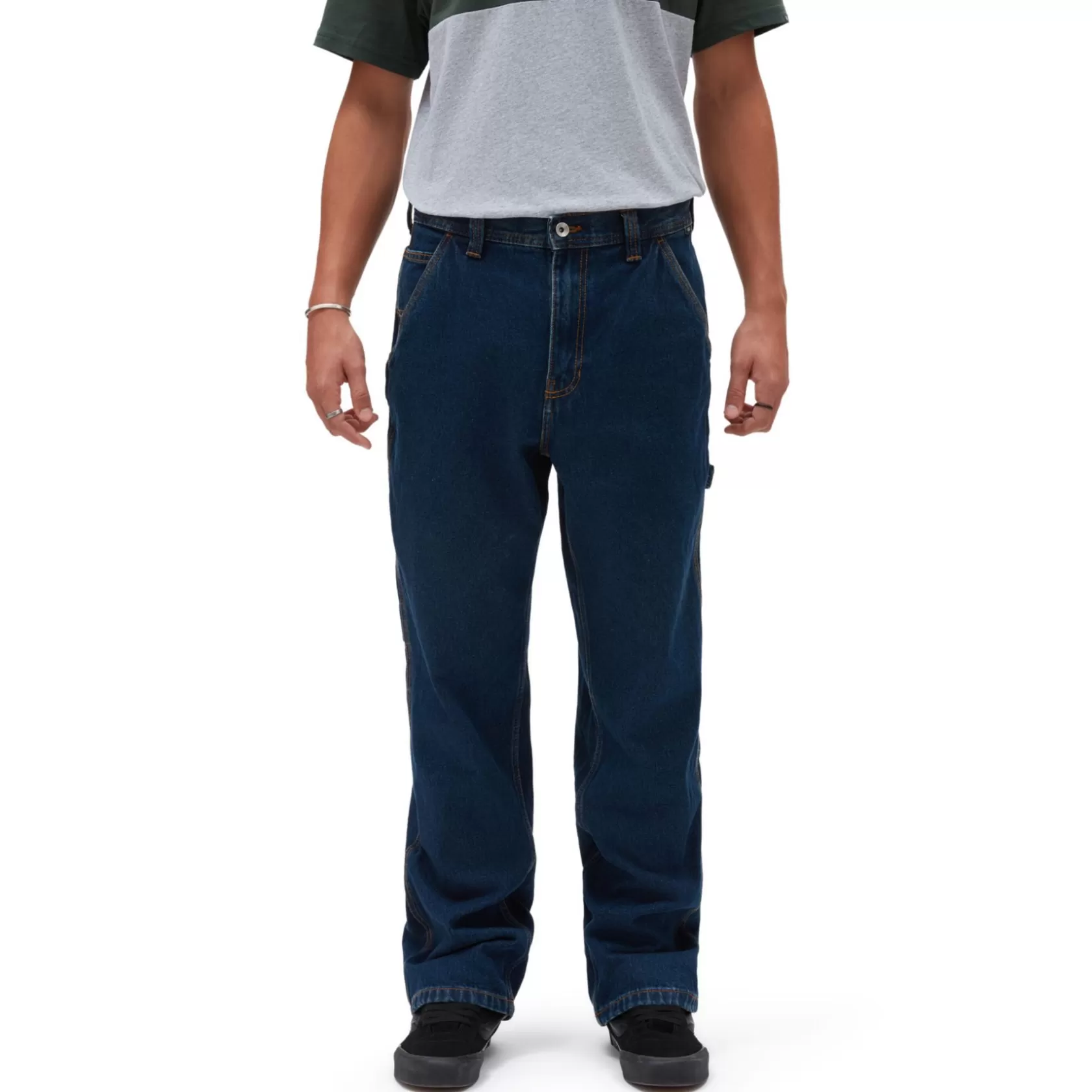Vans Pantalones Y Vaqueros<Vaqueros De Corte Holgado Y Estilo Carpintero Drill Chore Azul