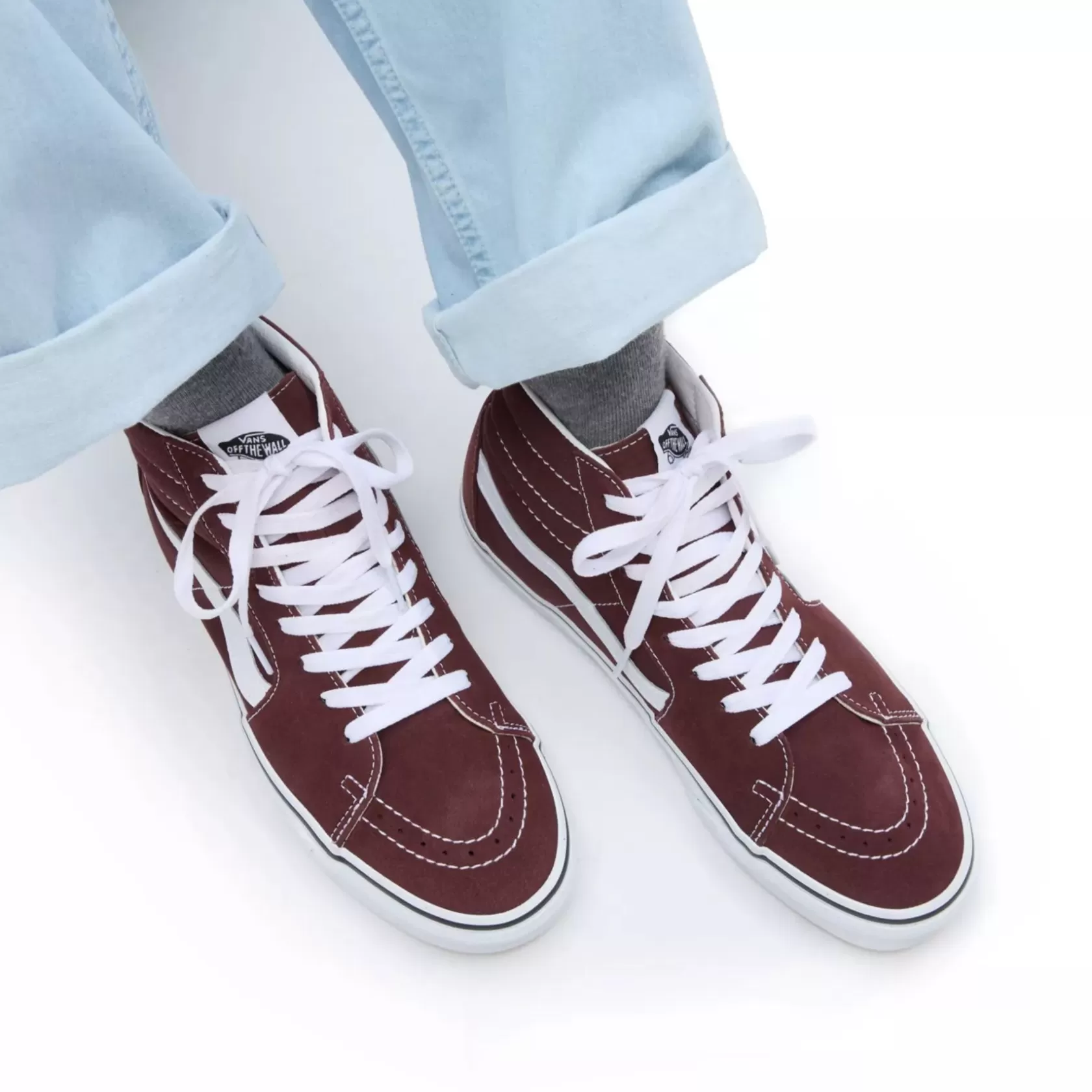 Vans Zapatillas Deportivas Baja<Zapatillas Color Theory Sk8-Hi Marron
