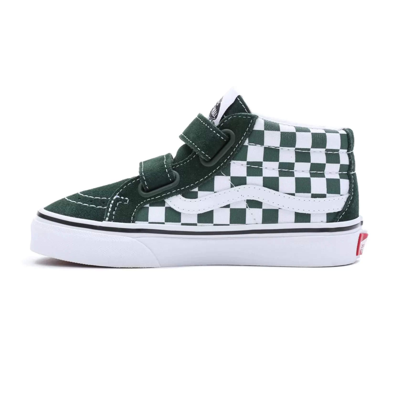 Vans Easy On, Easy Off<Zapatillas Con Cierre Adherente Checkerboard Sk8-Mid Reissue De Niños (4-8 Anos) Verde