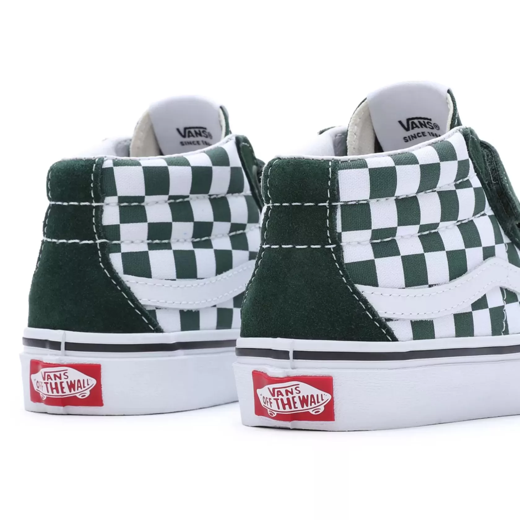 Vans Easy On, Easy Off<Zapatillas Con Cierre Adherente Checkerboard Sk8-Mid Reissue De Niños (4-8 Anos) Verde