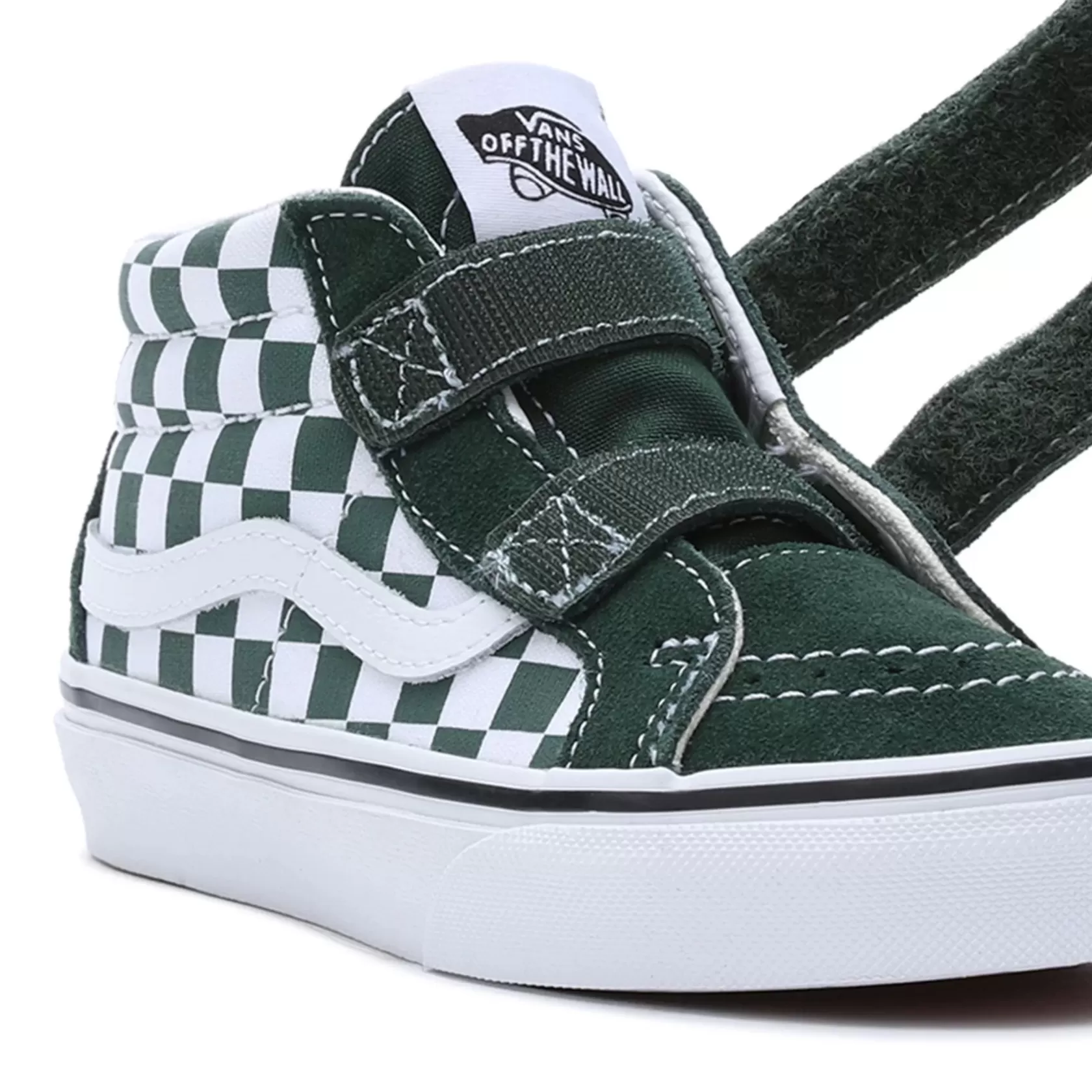 Vans Easy On, Easy Off<Zapatillas Con Cierre Adherente Checkerboard Sk8-Mid Reissue De Niños (4-8 Anos) Verde
