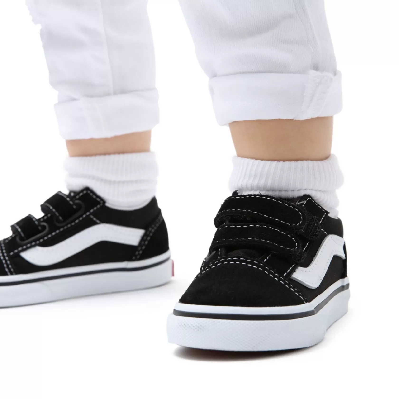 Vans Easy On, Easy Off<Zapatillas Con Cierre Adherente Old Skool De Nino (1-4 Anos) Negro