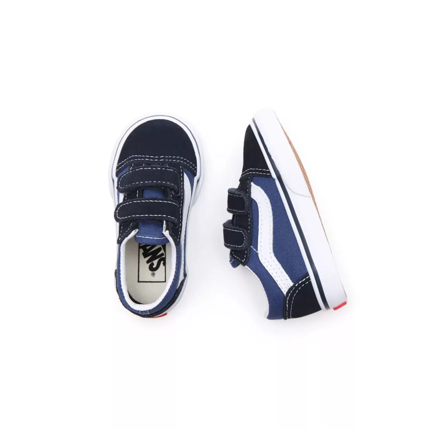 Vans Easy On, Easy Off<Zapatillas Con Cierre Adherente Old Skool De Nino (1-4 Anos) Azul