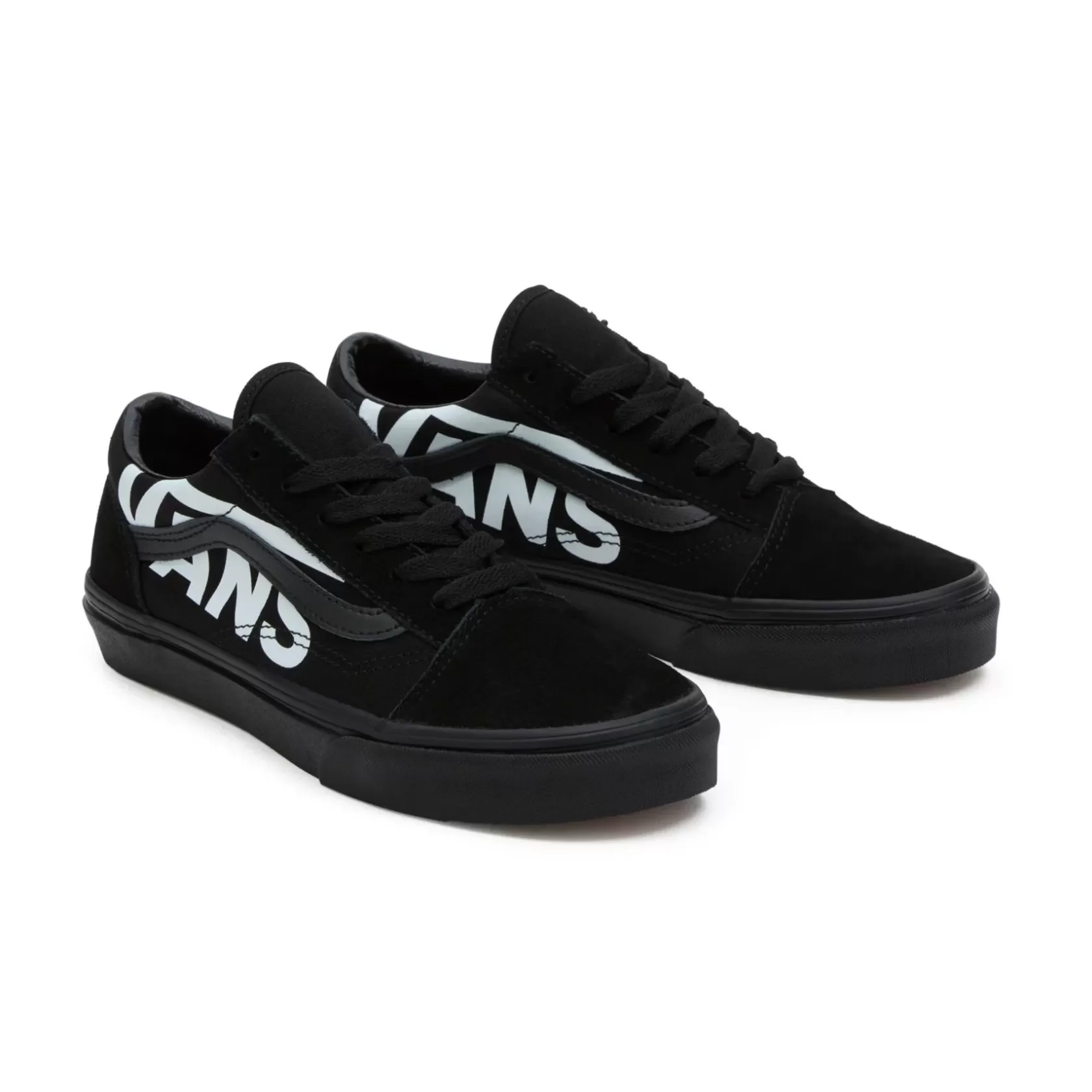Vans Zapatillas Junior 8-14 Años<Zapatillas Con Logotipo Old Skool De Niños (8-14 Anos) Negro