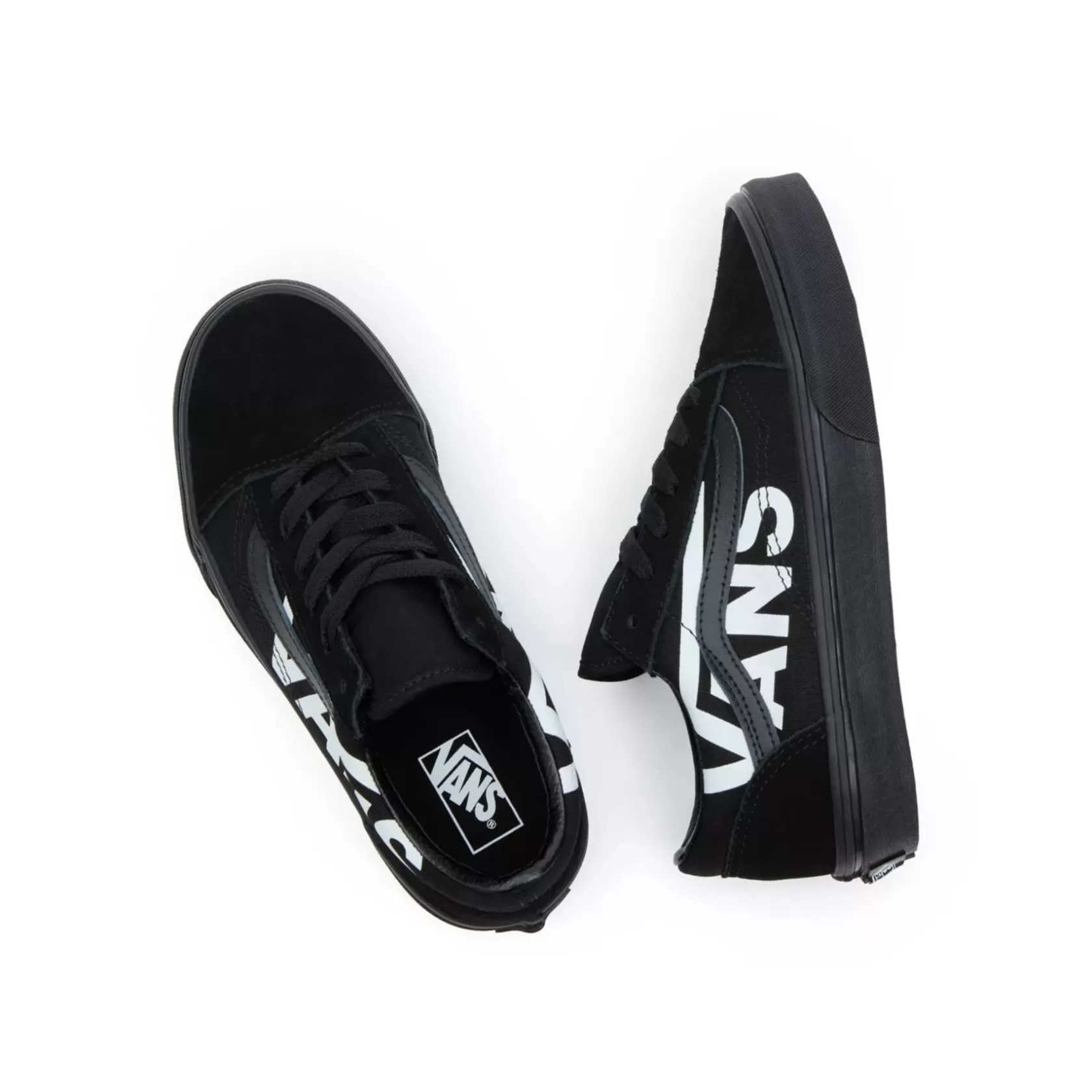 Vans Zapatillas Junior 8-14 Años<Zapatillas Con Logotipo Old Skool De Niños (8-14 Anos) Negro