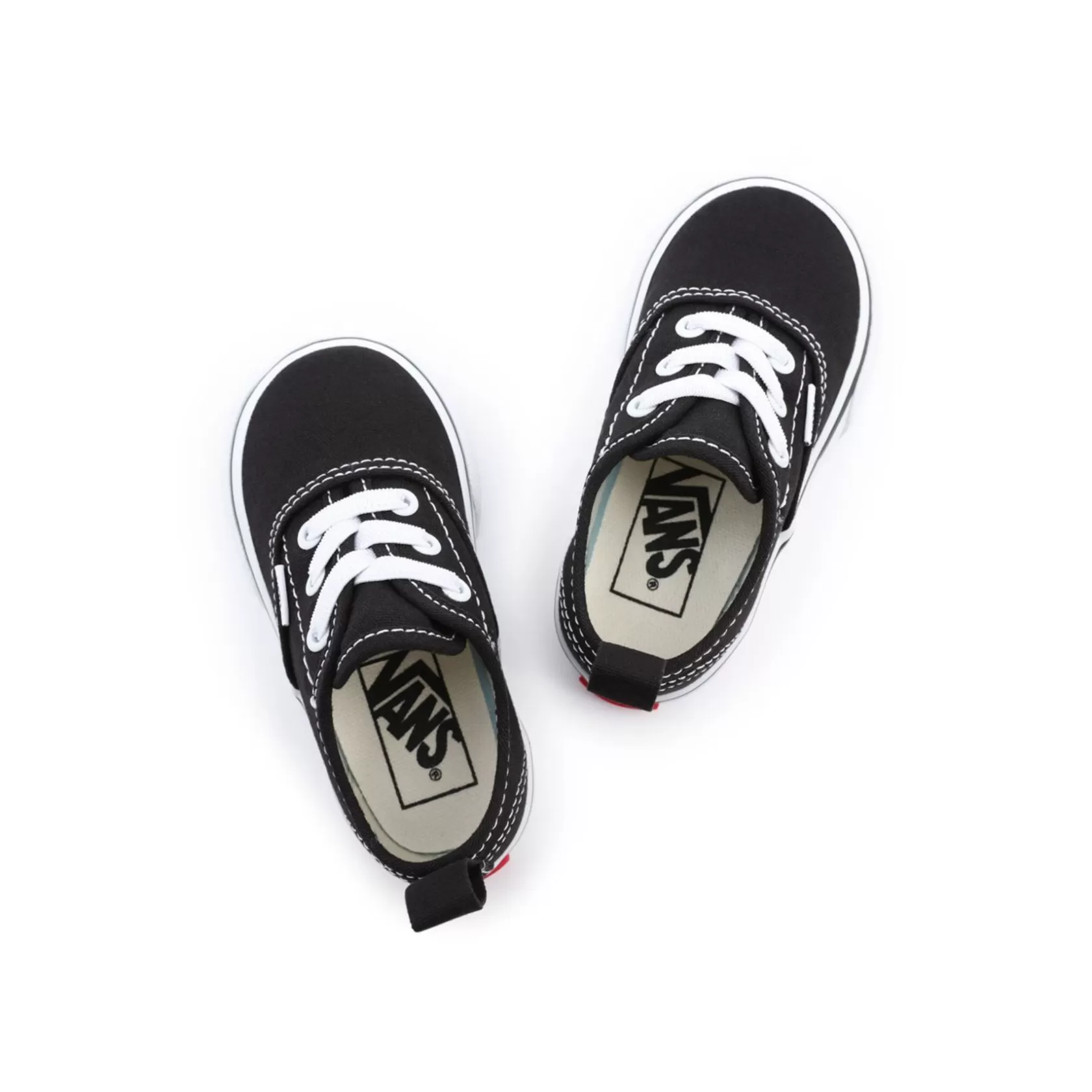 Vans Easy On, Easy Off<Zapatillas De Bebe Authentic Con Cordones Elasticos (1-4 Anos) Negro
