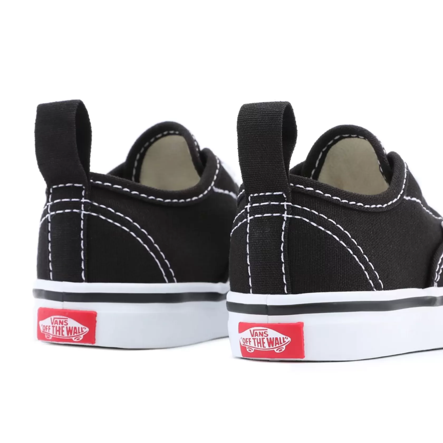 Vans Easy On, Easy Off<Zapatillas De Bebe Authentic Con Cordones Elasticos (1-4 Anos) Negro