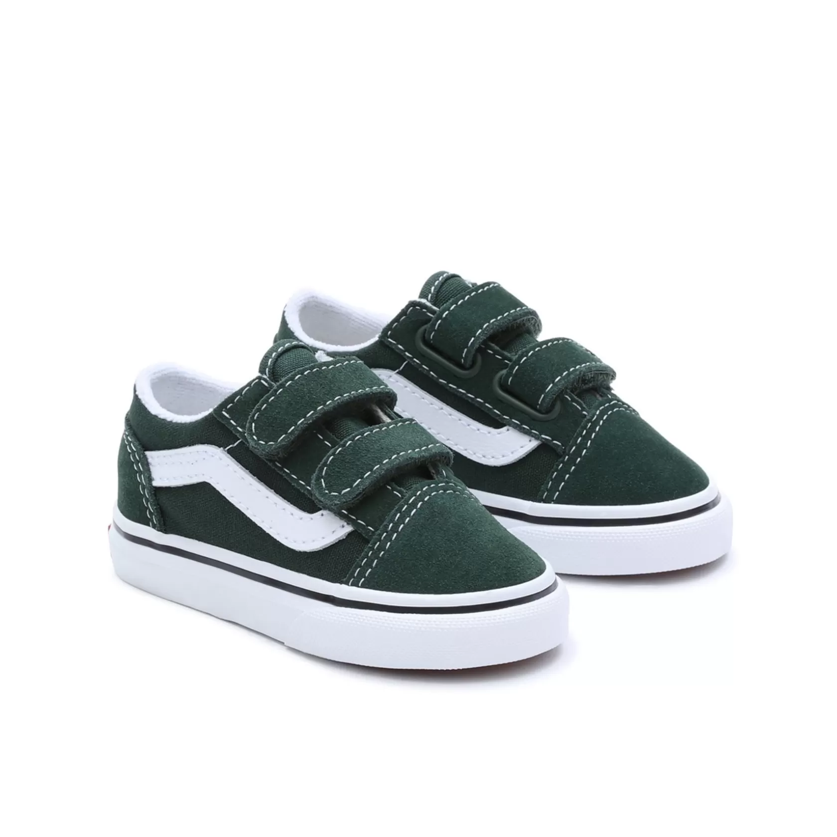 Vans Zapatillas Niño (1-4 Años)<Zapatillas De Bebe Color Theory Old Skool Con Cierre Adherente (1-4 Anos) Verde