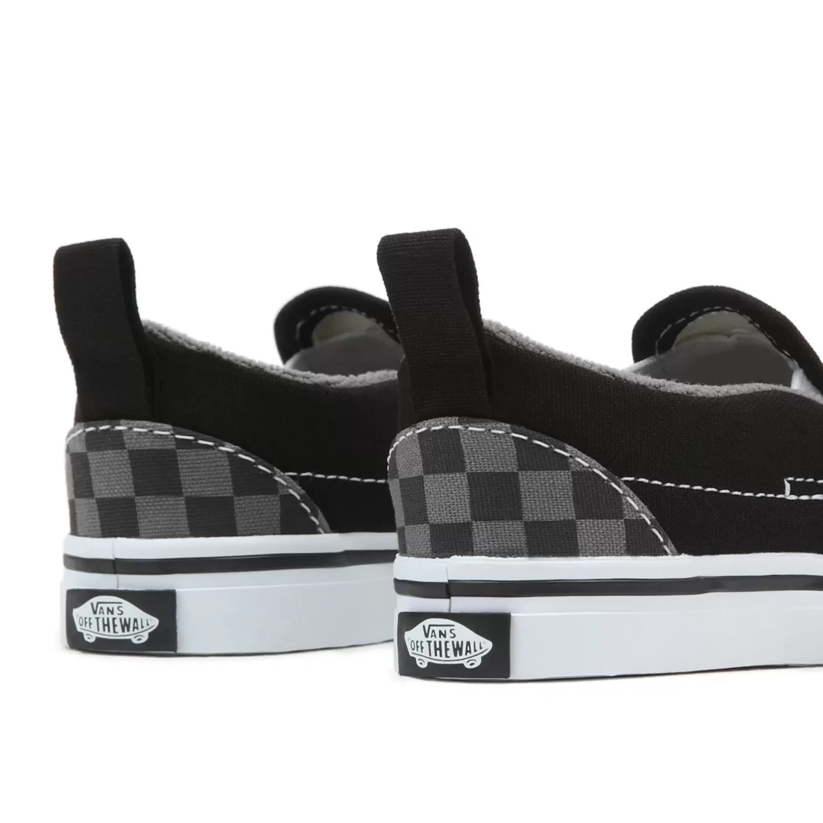 Vans Zapatillas Niño (1-4 Años)<Zapatillas De Bebe Con Cierre Adherente Checkerboard Slip-On Con (1-4 Anos) Negro, Gris