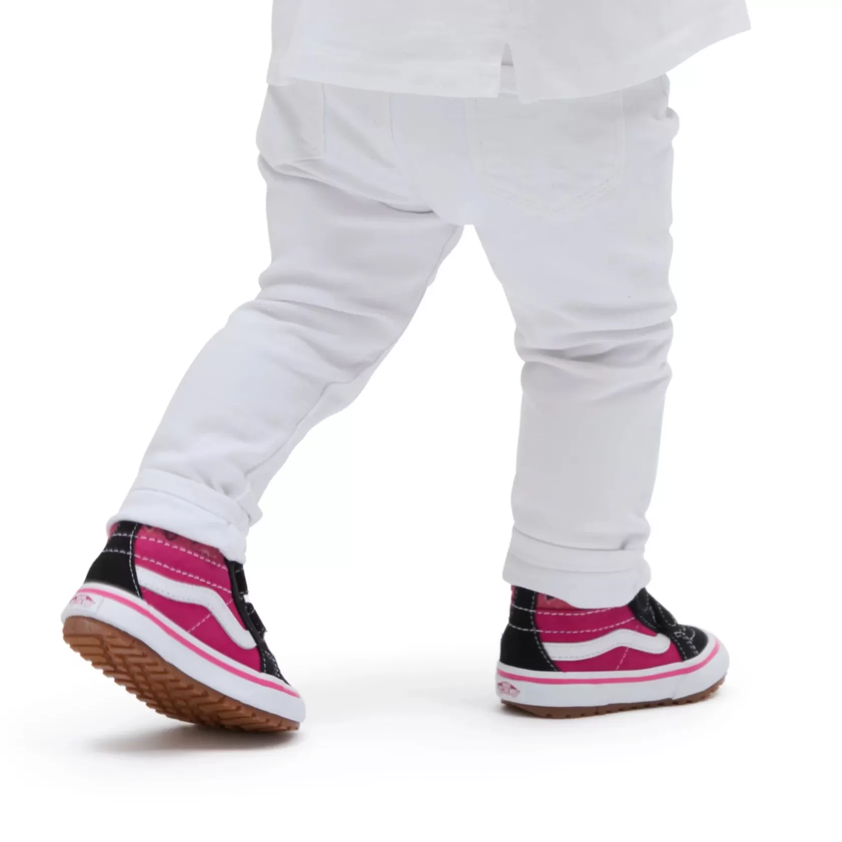 Vans Zapatillas Mte<Zapatillas De Bebe Con Cierre Adherente Paisley Sk8-Mid Reissue Mte-1 (1-4 Anos) Negro, Rosa