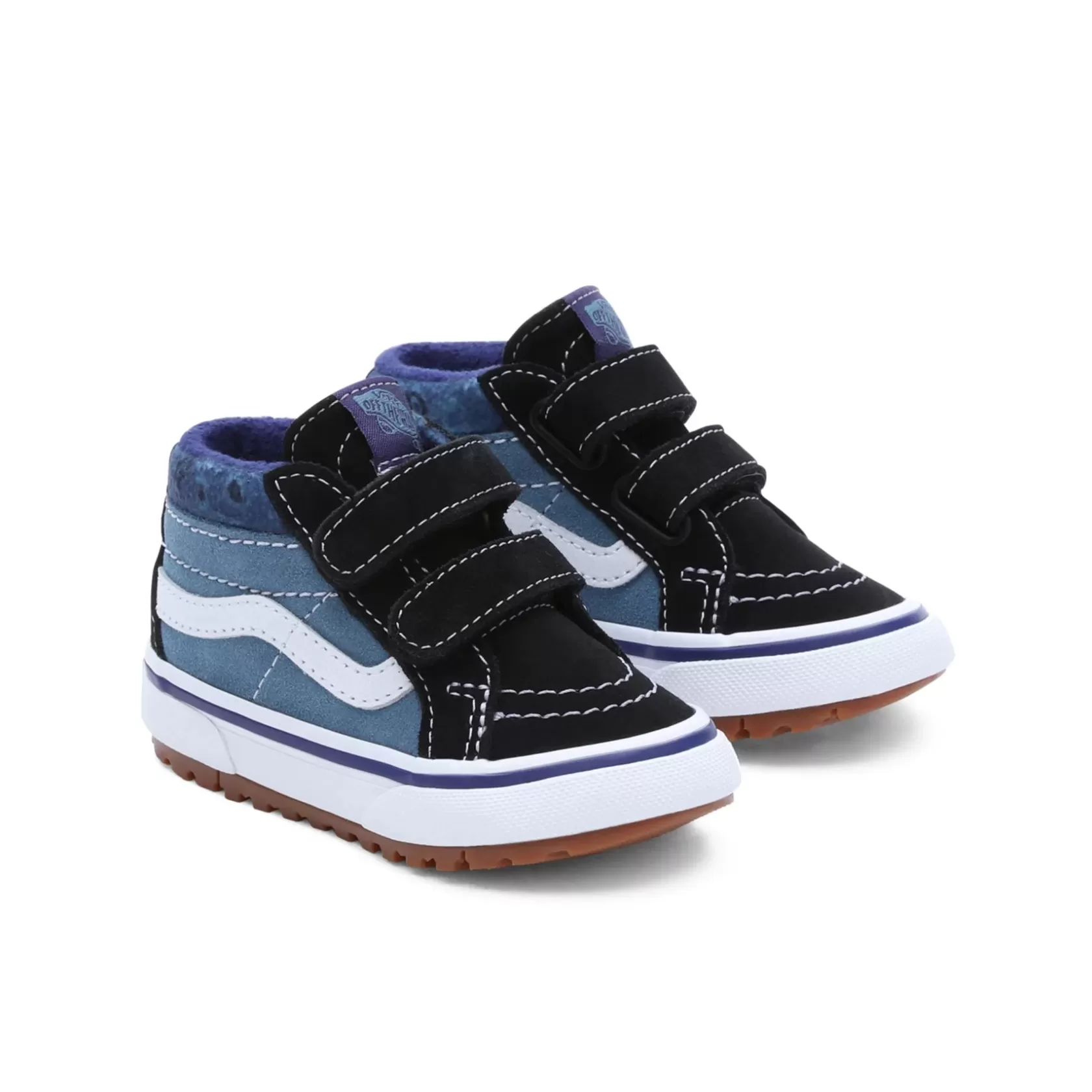 Vans Zapatillas Mte<Zapatillas De Bebe Con Cierre Adherente Paisley Sk8-Mid Reissue Mte-1 (1-4 Anos) Azul, Negro