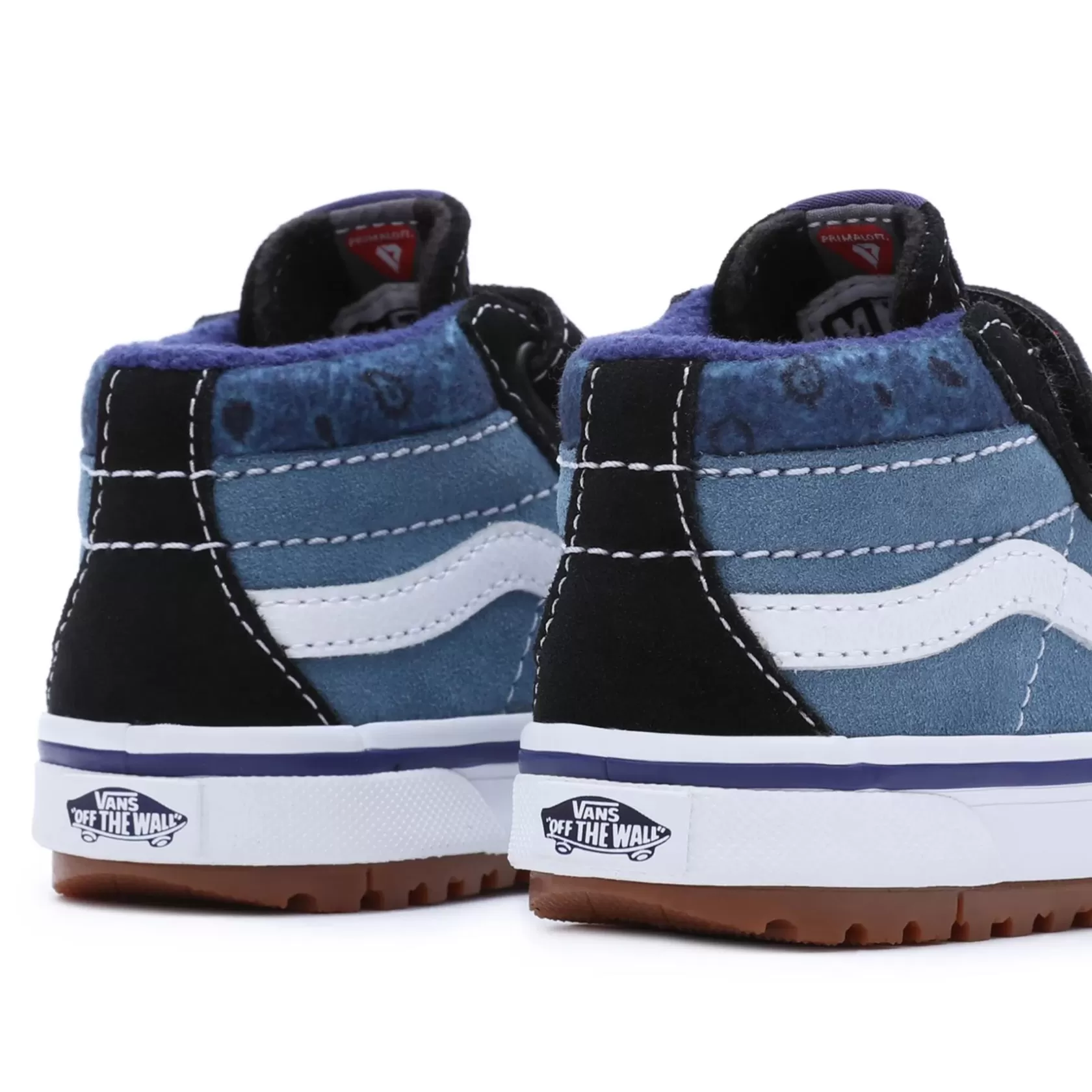 Vans Zapatillas Niño (1-4 Años)<Zapatillas De Bebe Con Cierre Adherente Paisley Sk8-Mid Reissue Mte-1 (1-4 Anos) Azul, Negro