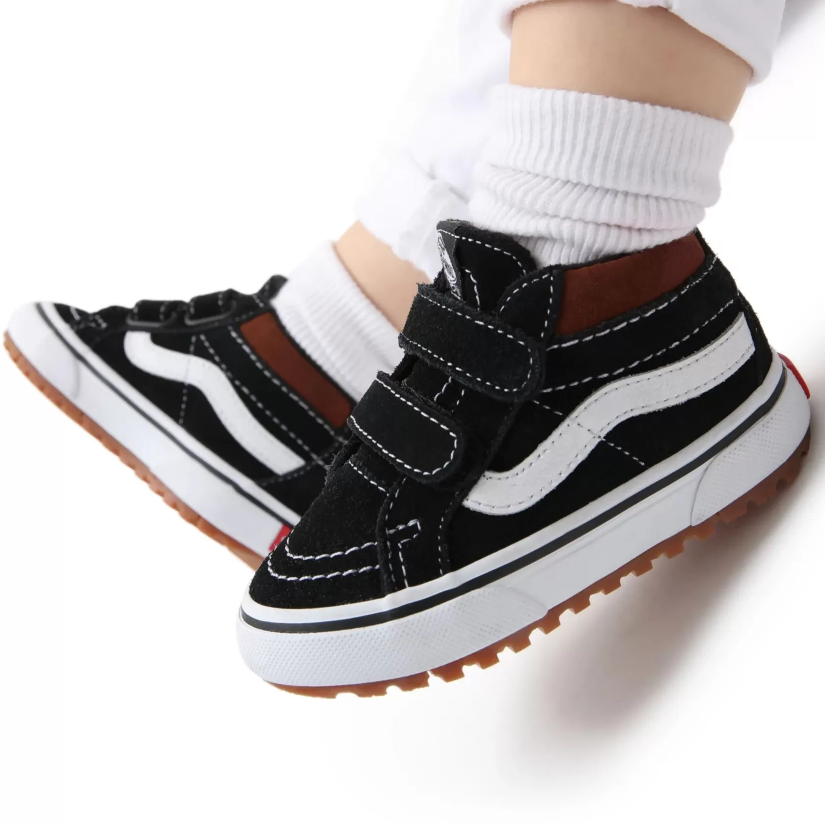 Vans Zapatillas Mte<Zapatillas De Bebe Con Cierre Adherente Sk8-Mid Reissue Mte-1 Con (1-4 Anos) Negro