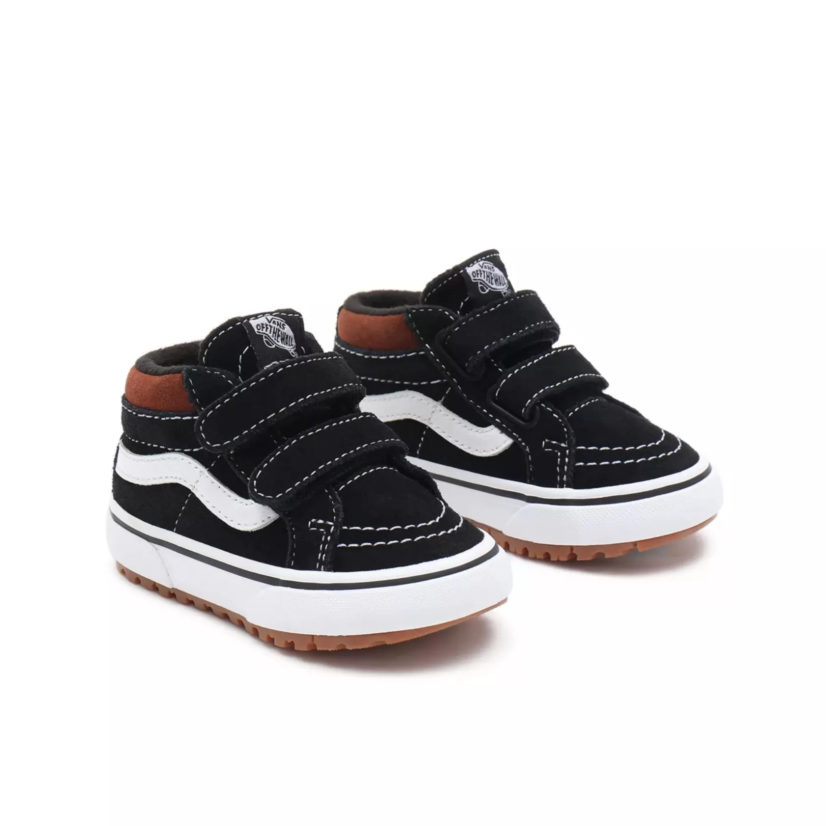 Vans Easy On, Easy Off<Zapatillas De Bebe Con Cierre Adherente Sk8-Mid Reissue Mte-1 Con (1-4 Anos) Negro
