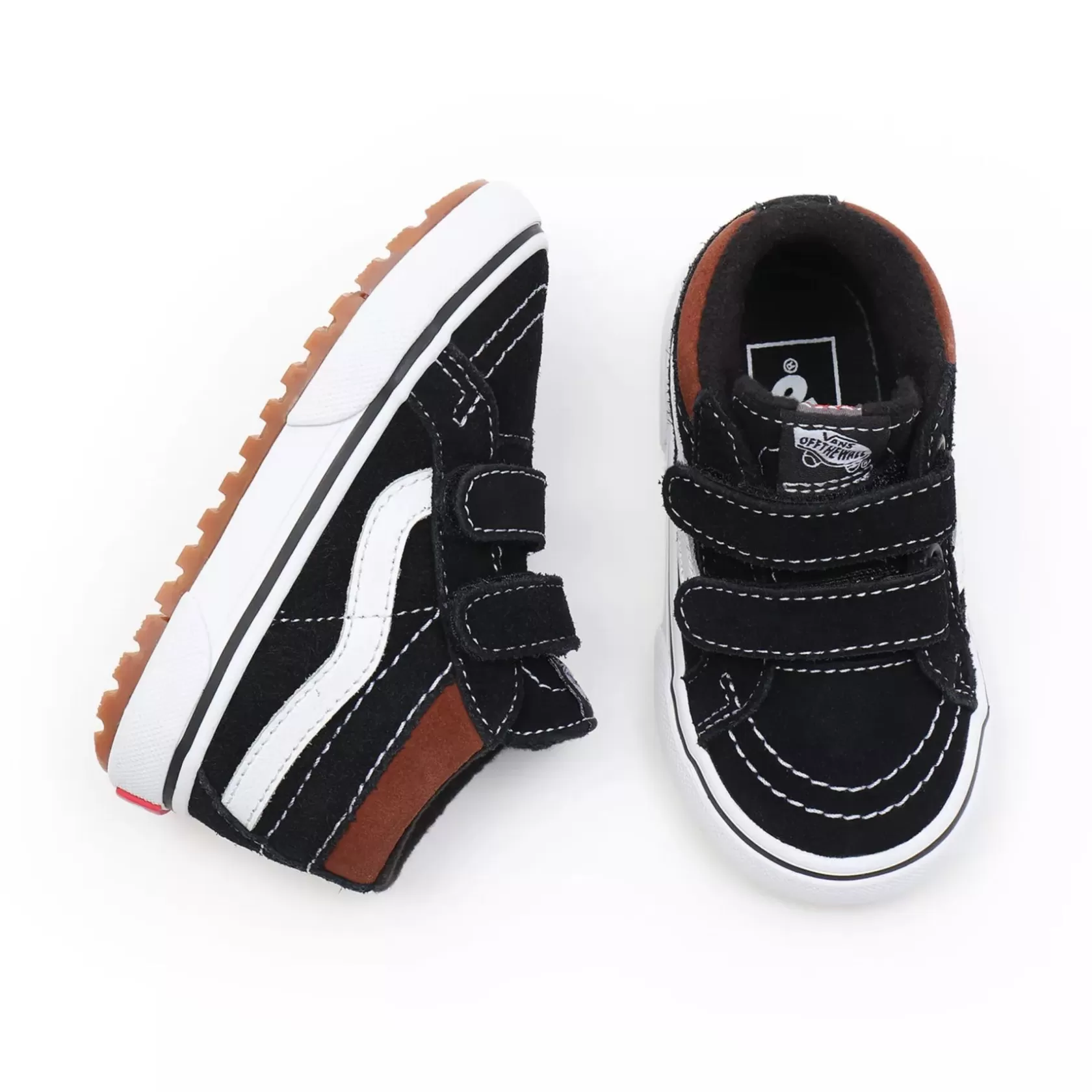Vans Zapatillas Mte<Zapatillas De Bebe Con Cierre Adherente Sk8-Mid Reissue Mte-1 Con (1-4 Anos) Negro