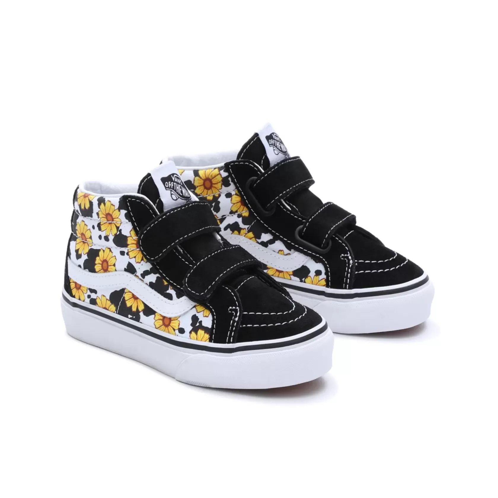 Vans Easy On, Easy Off<Zapatillas De Bebe Cow Floral Sk8-Mid Reissue Hook And Loop (1-4 Anos) Multicolour