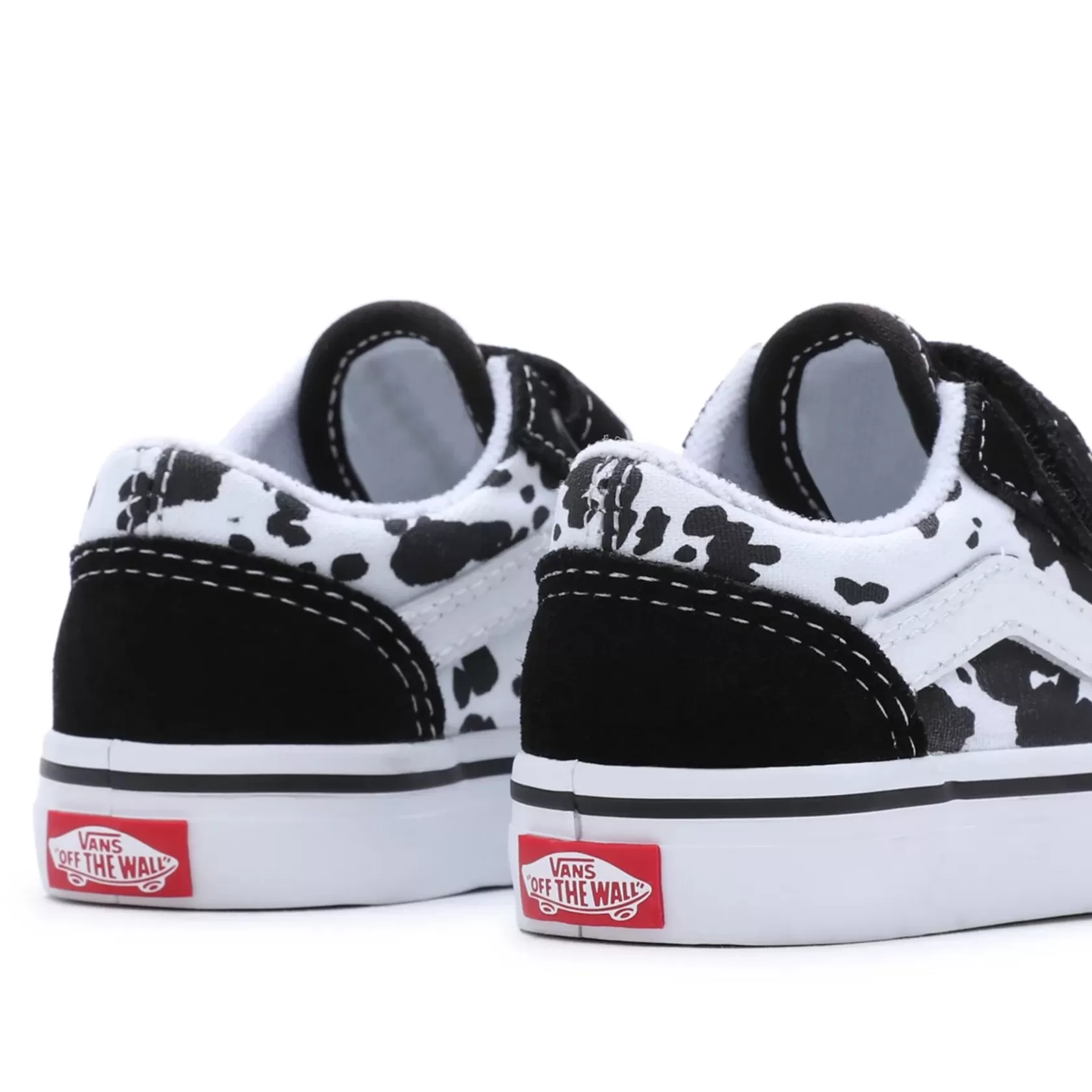 Vans Easy On, Easy Off<Zapatillas De Bebe Cow Old Skool Hook And Loop (1-4 Anos) Negro