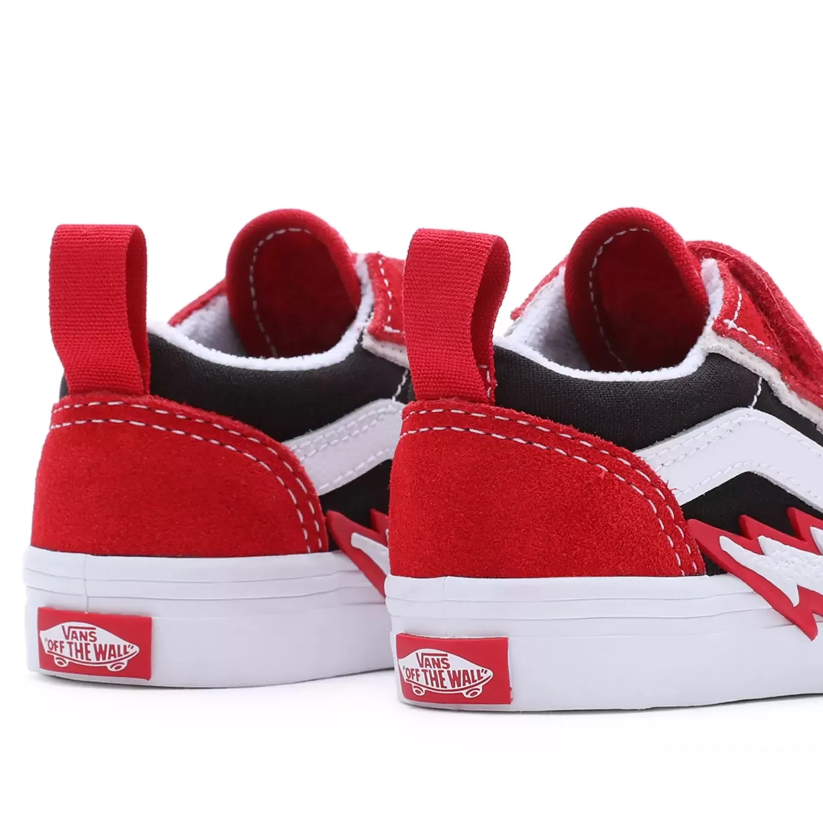 Vans Easy On, Easy Off<Zapatillas De Bebe Old Skool Bolt Hook And Loop (1-4 Anos) Rojo