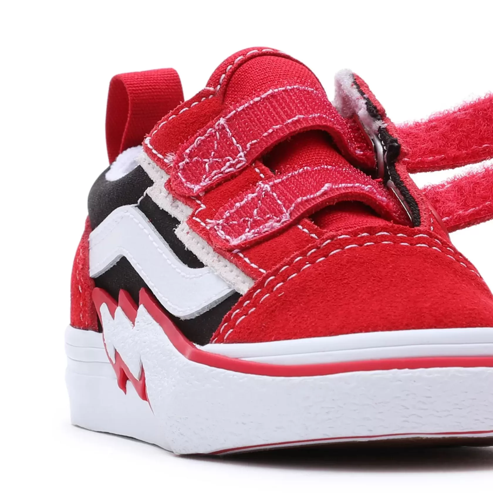 Vans Easy On, Easy Off<Zapatillas De Bebe Old Skool Bolt Hook And Loop (1-4 Anos) Rojo