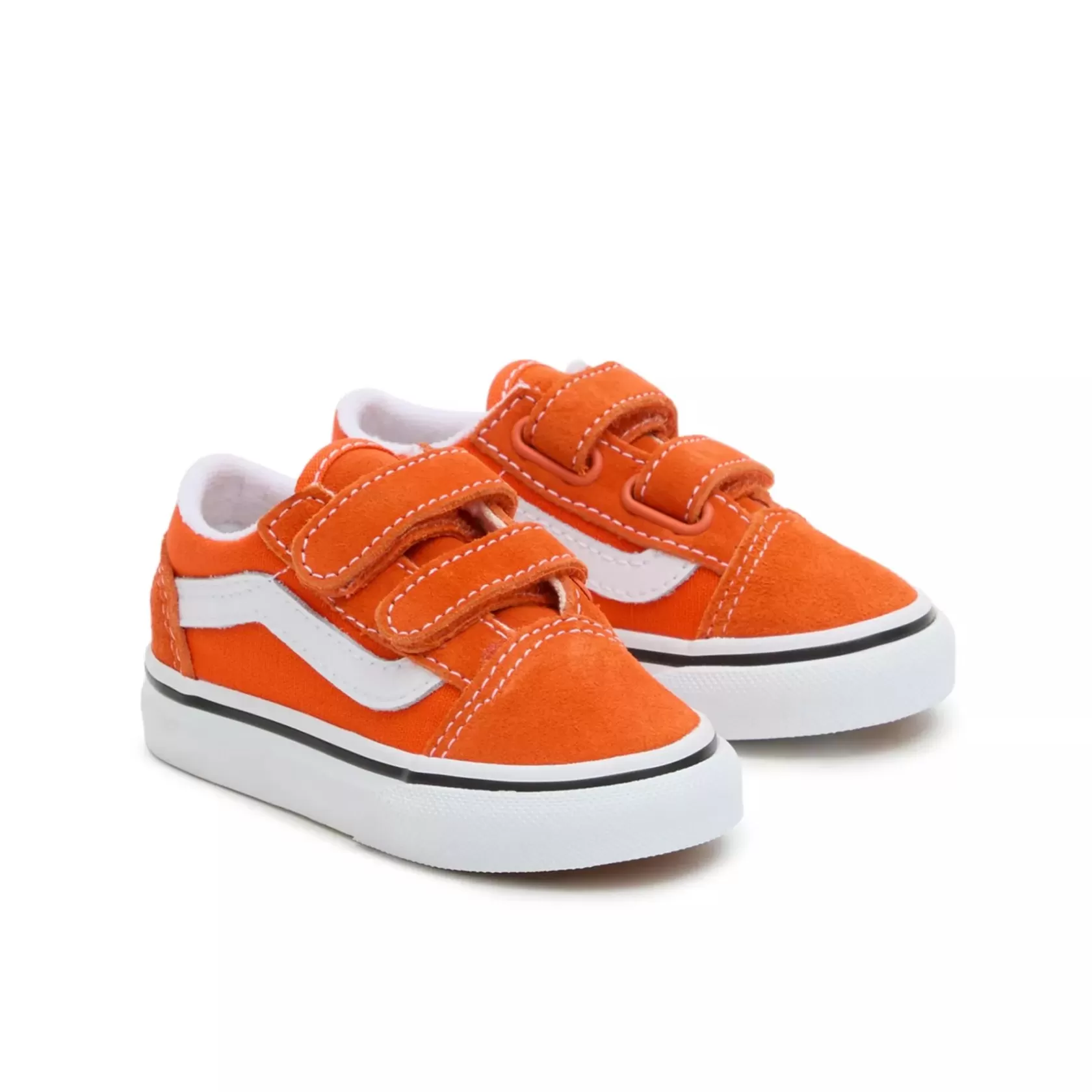 Vans Zapatillas Niño (1-4 Años)<Zapatillas De Bebe Old Skool Con Cierre Adherente (1-4 Anos) Naranjo