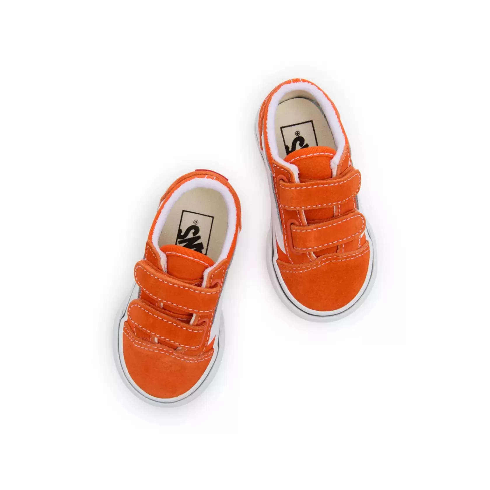Vans Zapatillas Niño (1-4 Años)<Zapatillas De Bebe Old Skool Con Cierre Adherente (1-4 Anos) Naranjo