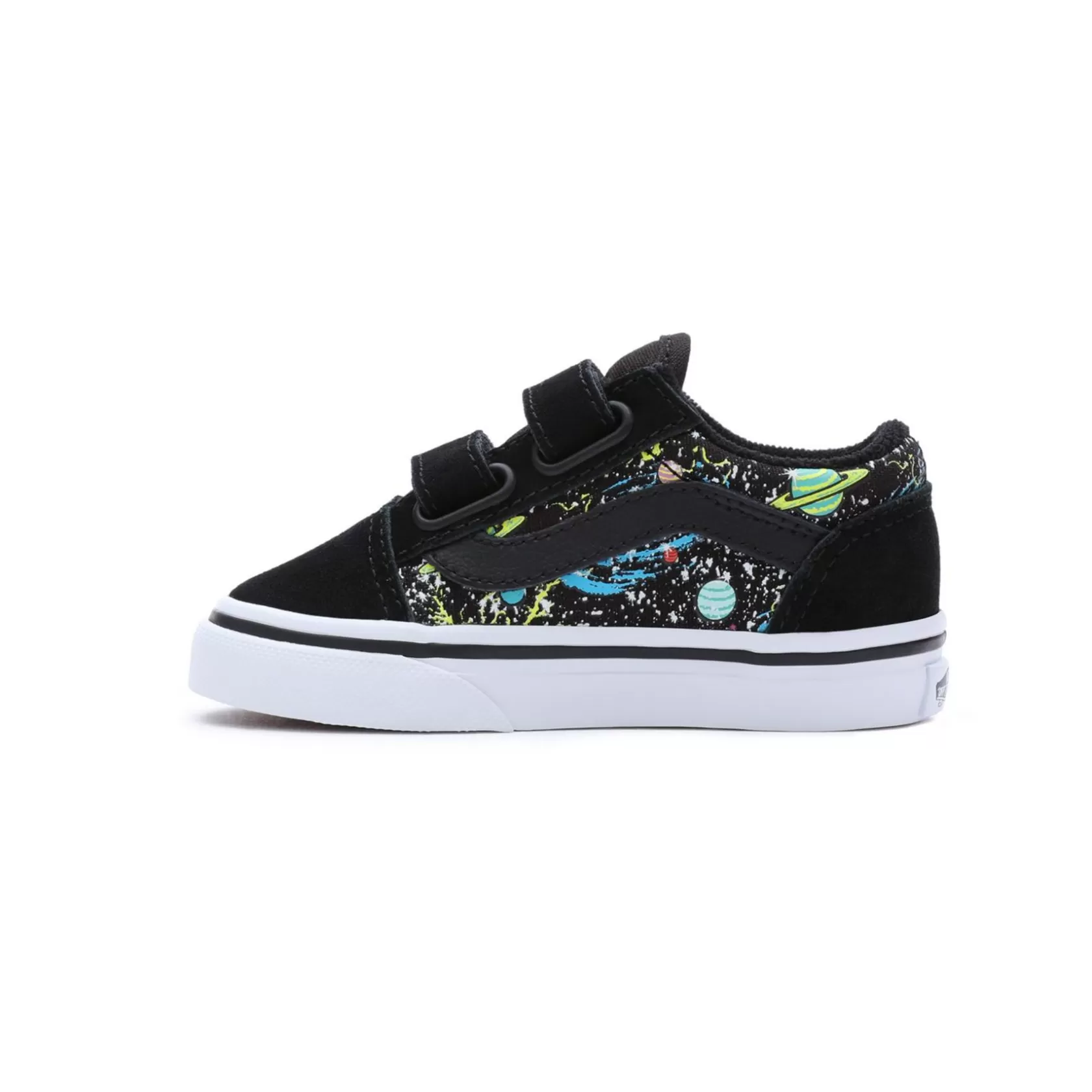 Vans Easy On, Easy Off<Zapatillas De Bebe Old Skool Con Cierre Adherente (1-4 Anos) Negro