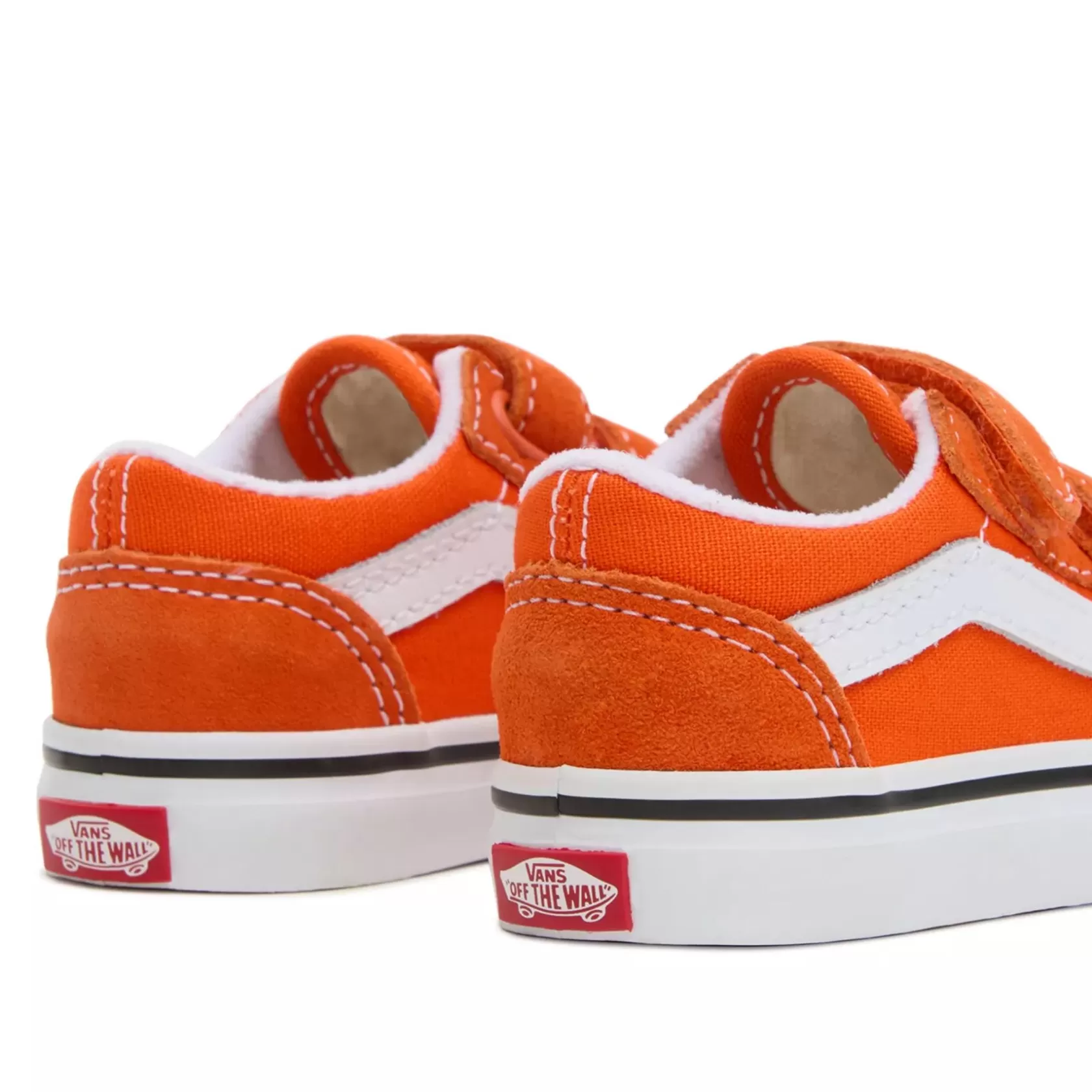 Vans Easy On, Easy Off<Zapatillas De Bebe Old Skool Con Cierre Adherente (1-4 Anos) Naranjo
