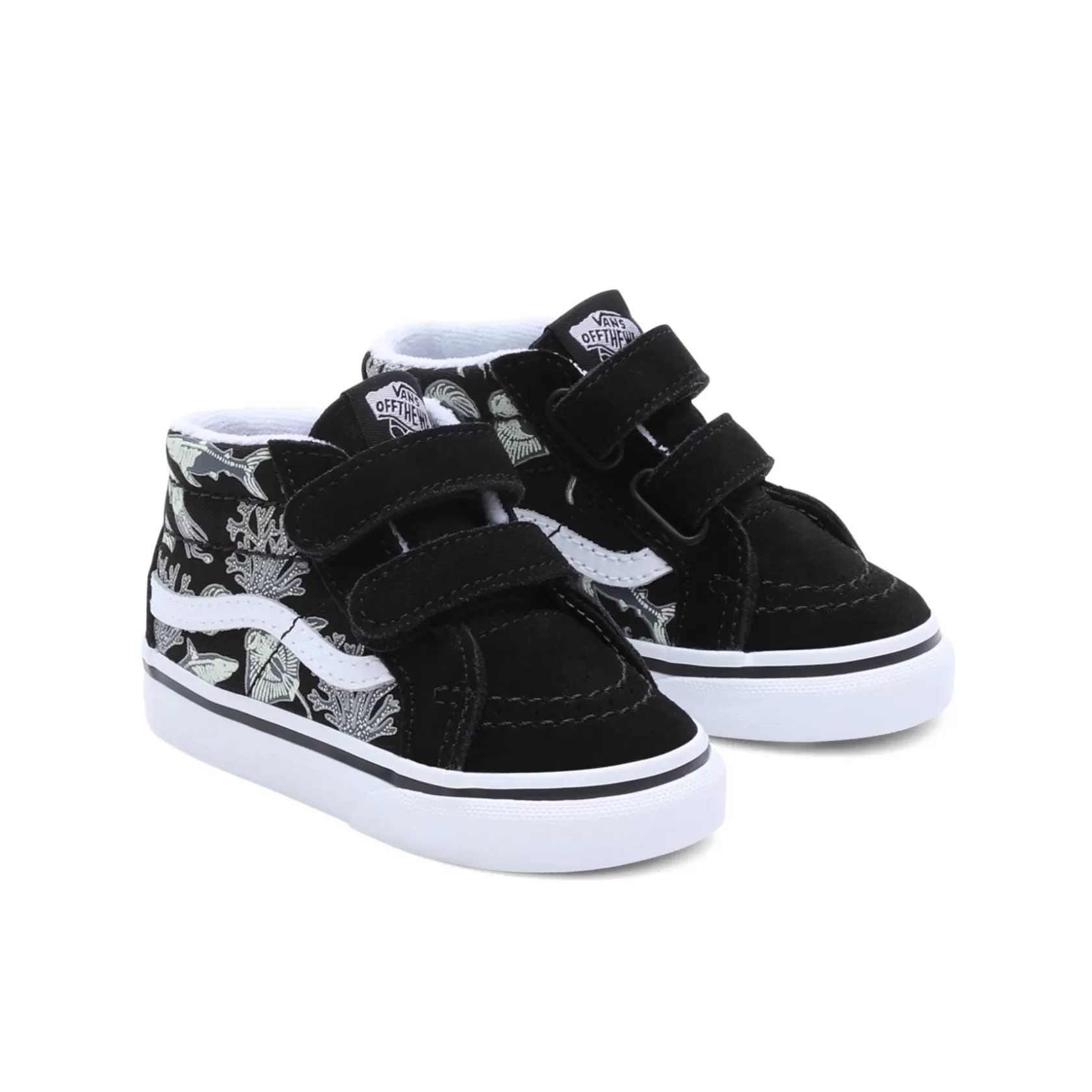 Vans Easy On, Easy Off<Zapatillas De Bebe Sk8-Mid Reissue Con Cierre Adherente (1-4 Anos) Negro