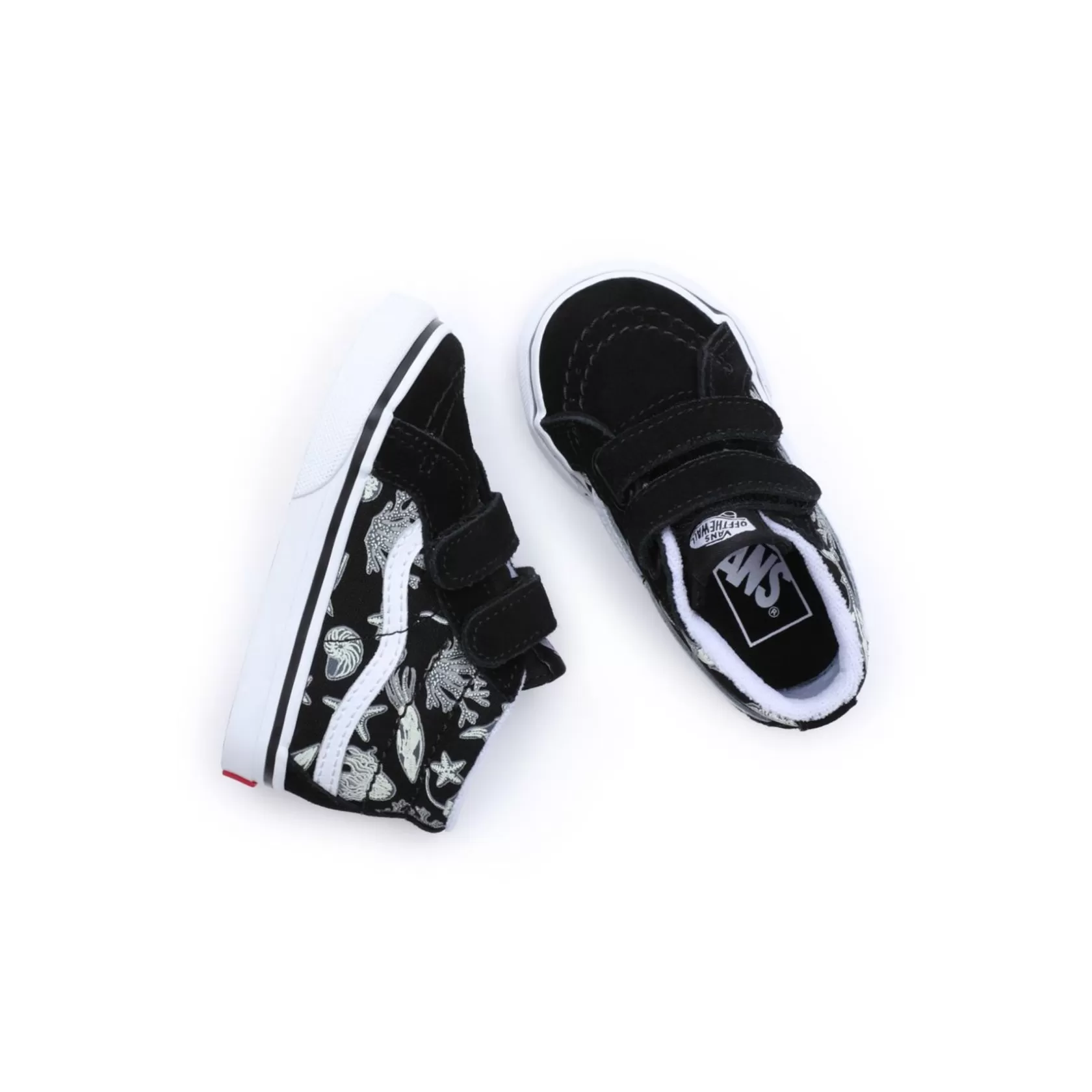 Vans Easy On, Easy Off<Zapatillas De Bebe Sk8-Mid Reissue Con Cierre Adherente (1-4 Anos) Negro