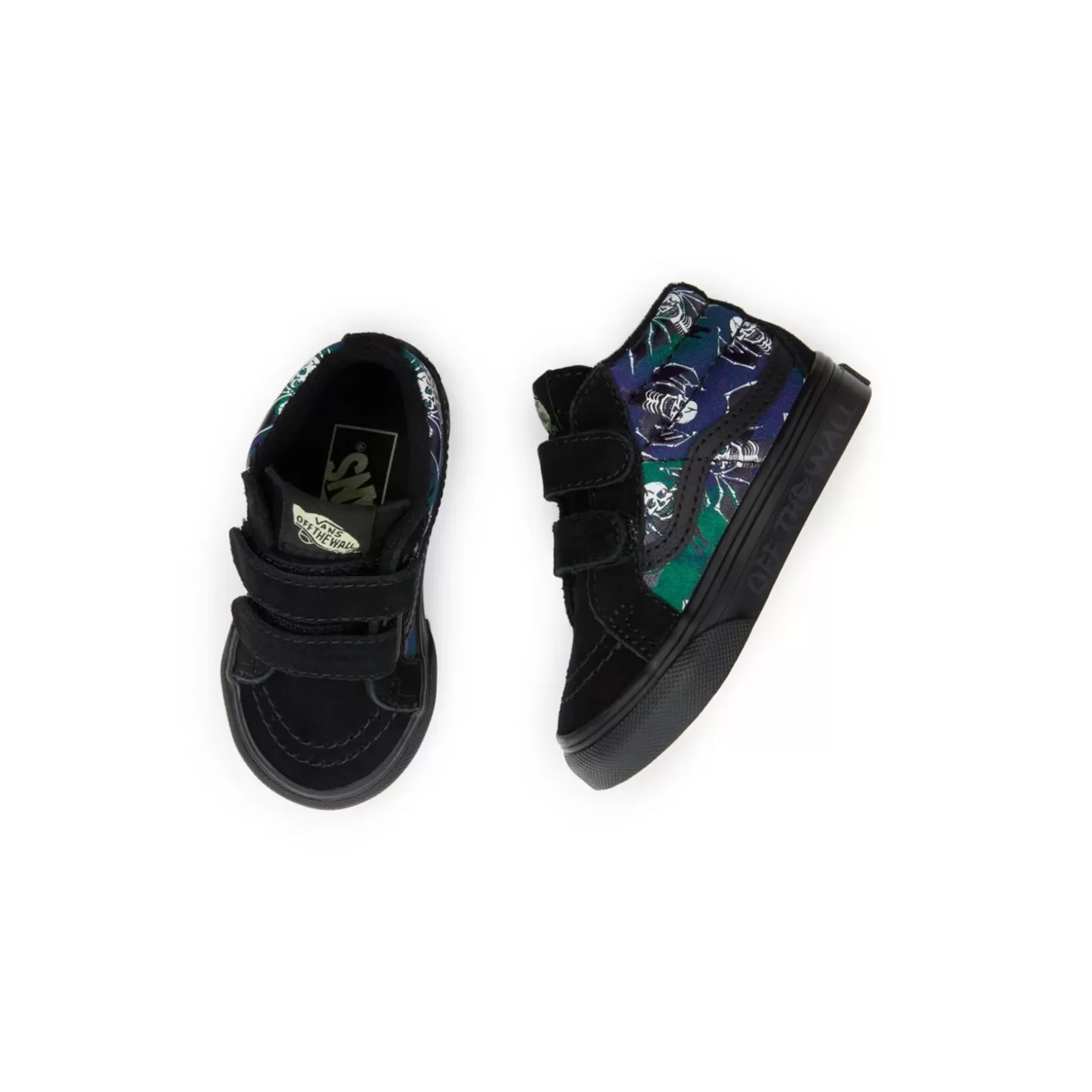 Vans Easy On, Easy Off<Zapatillas De Bebe Sk8-Mid Reissue Con Cierre Adherente (1-4 Anos) Negro