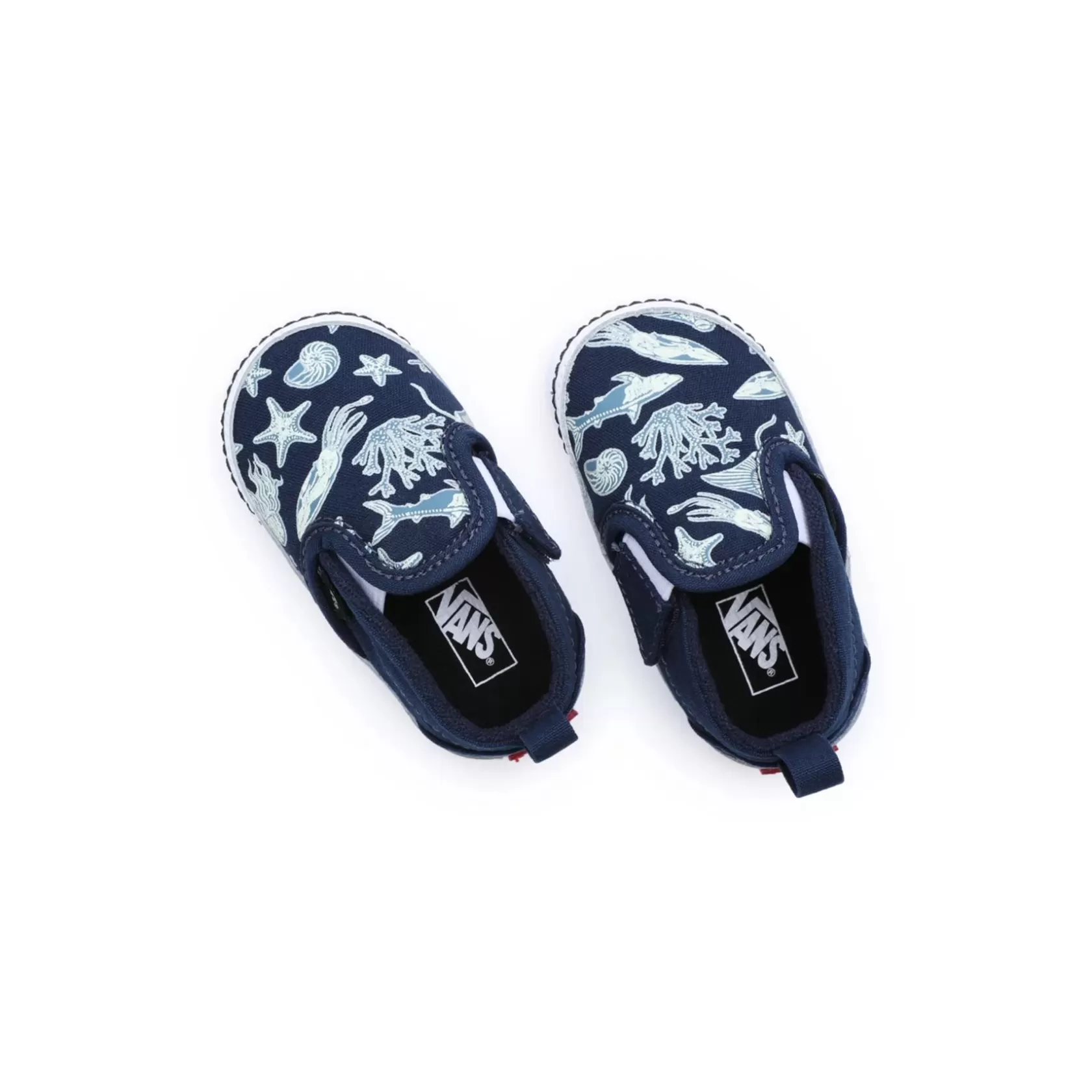 Vans Zapatillas Bebé (0-1 Años)<Zapatillas De Bebe Slip-On Crib Con Cierre Adherente (0-1 Anos) Azul