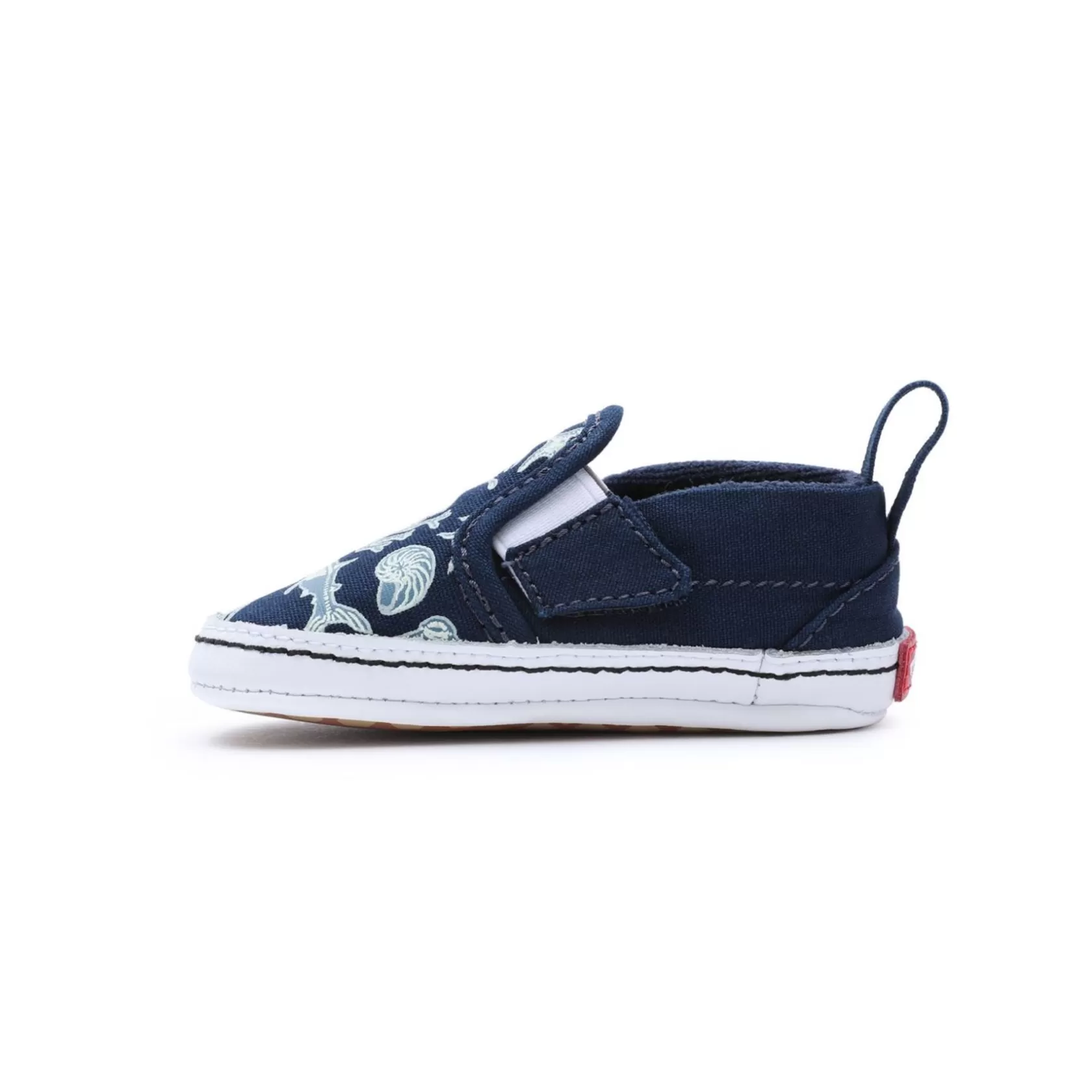 Vans Classics<Zapatillas De Bebe Slip-On Crib Con Cierre Adherente (0-1 Anos) Azul