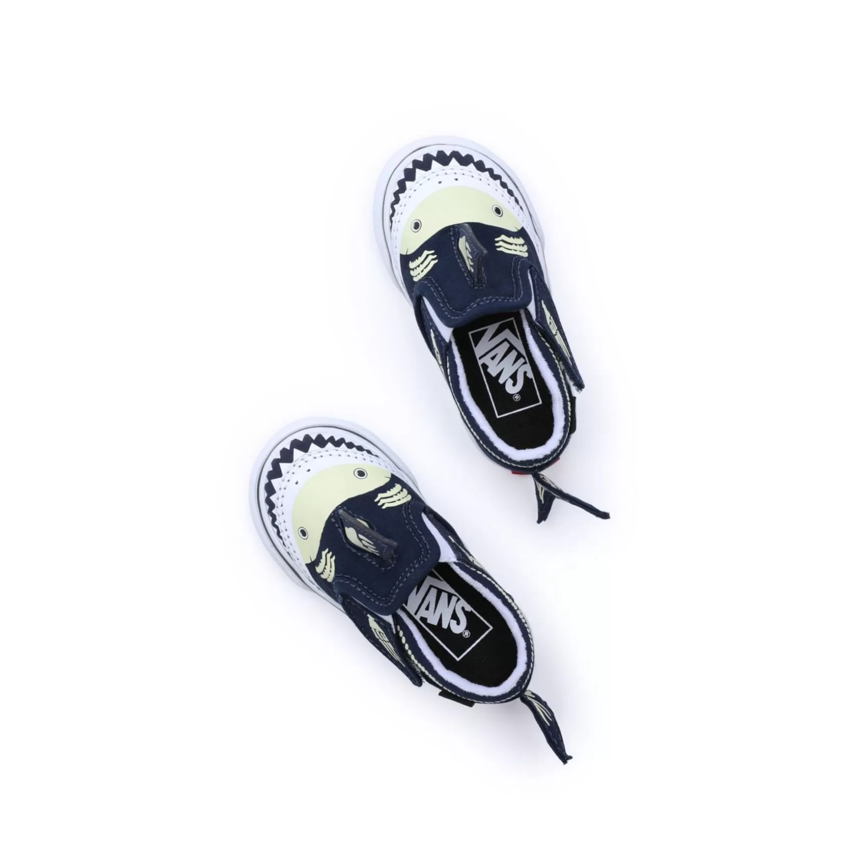 Vans Classics<Zapatillas De Bebe Slip-On Glow In The Dark (1-4 Anos) Azul