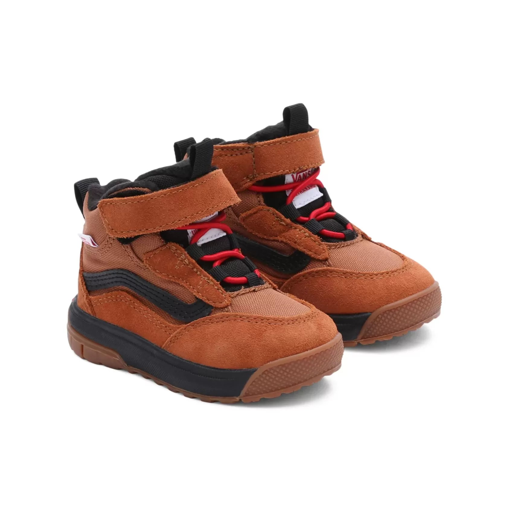 Vans Zapatillas Niño (1-4 Años)<Zapatillas De Bebe Ultrarange Hi Hook And Loop Mte-1(1-4 Anos) Negro, Marron