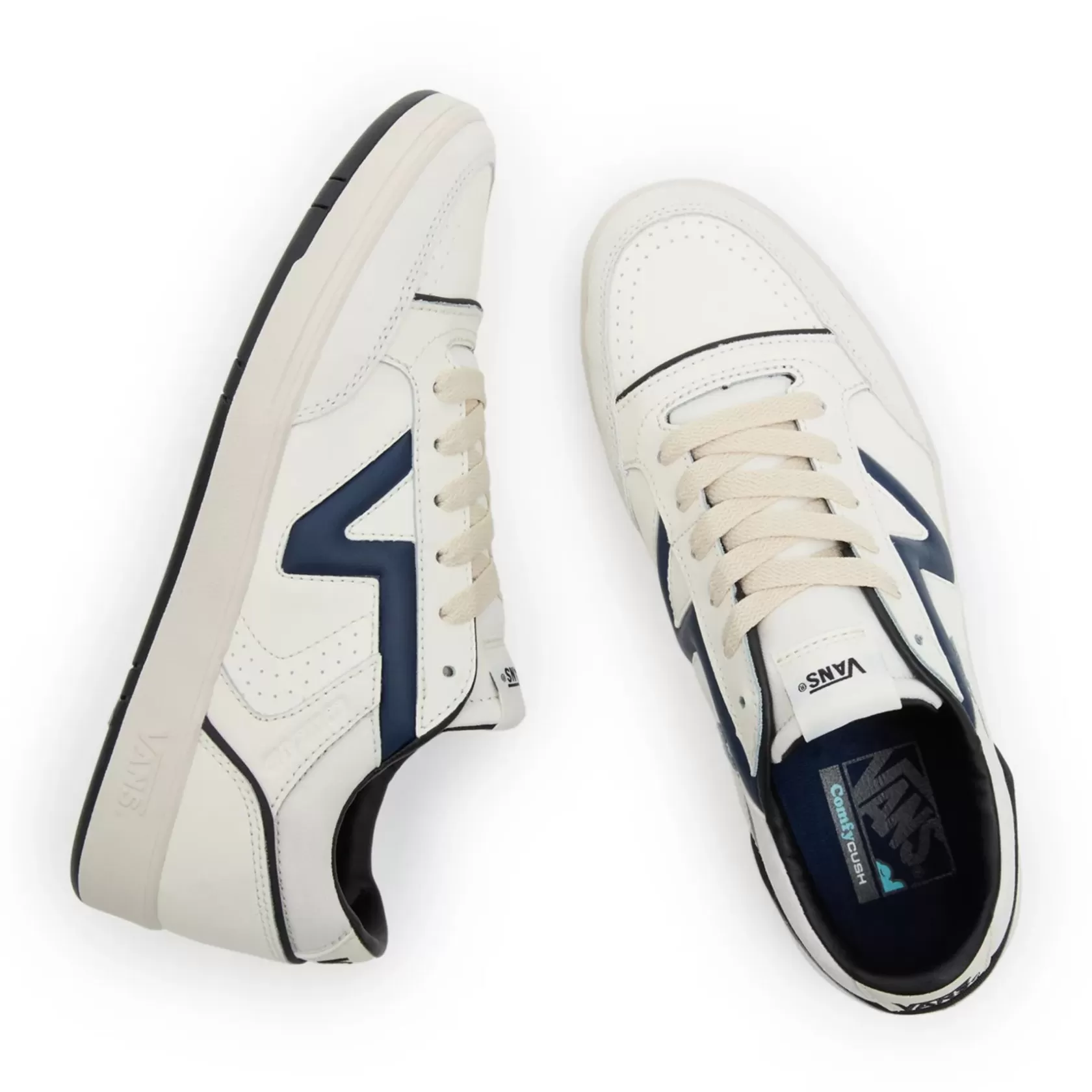 Vans Zapatillas Comfycush<Zapatillas De Cuero Lowland Comfycush Jmp Vintage Blanco