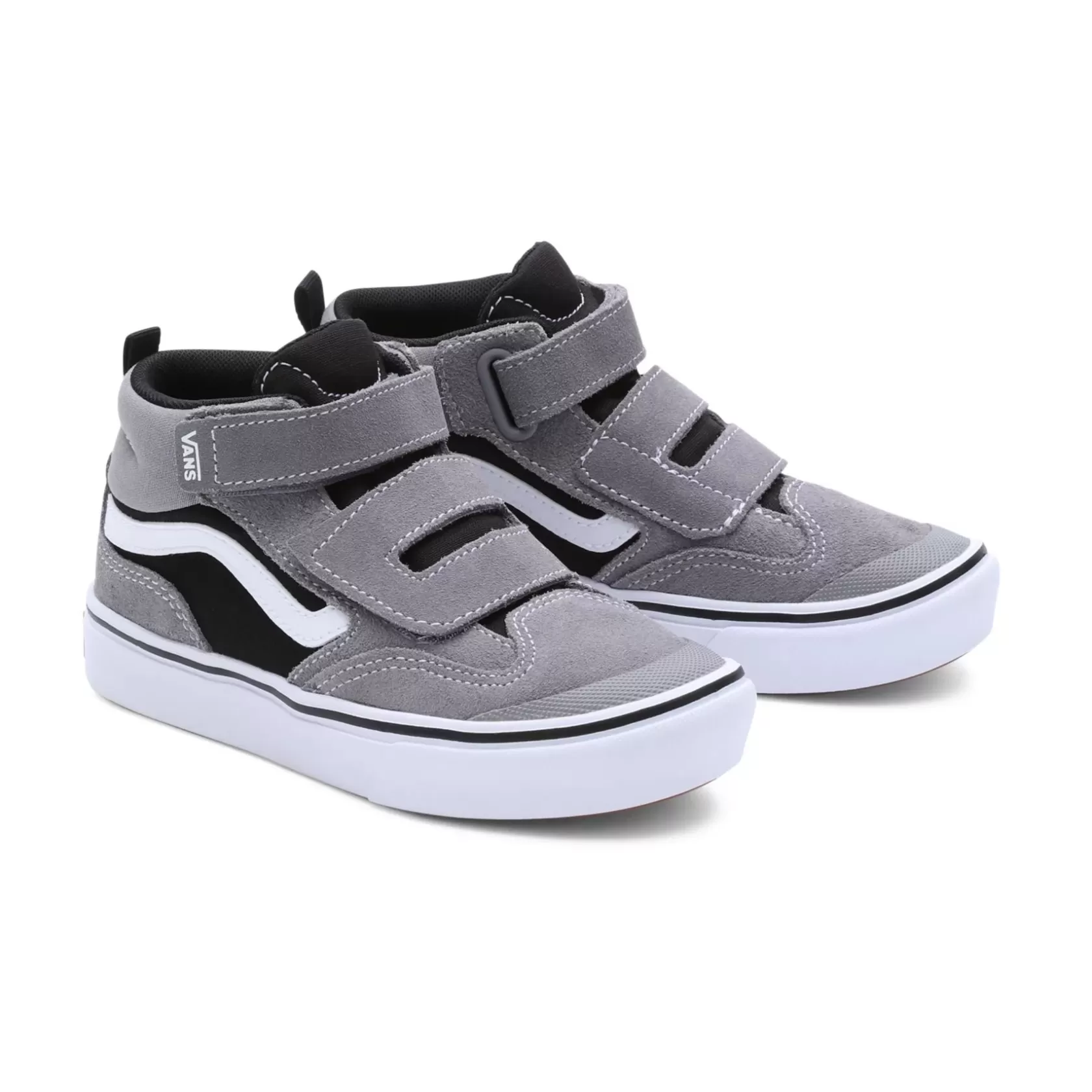 Vans Zapatillas Niño (4-8 Años)<Zapatillas De Niños Comfycush New Skool Mid Hook And Loop (4-8 Anos) Gris
