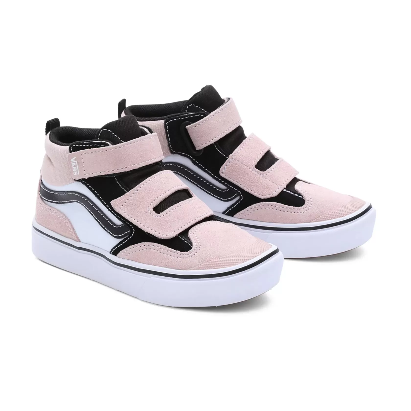 Vans Zapatillas Niño (4-8 Años)<Zapatillas De Niños Comfycush New Skool Mid Hook And Loop (4-8 Anos) Rosa