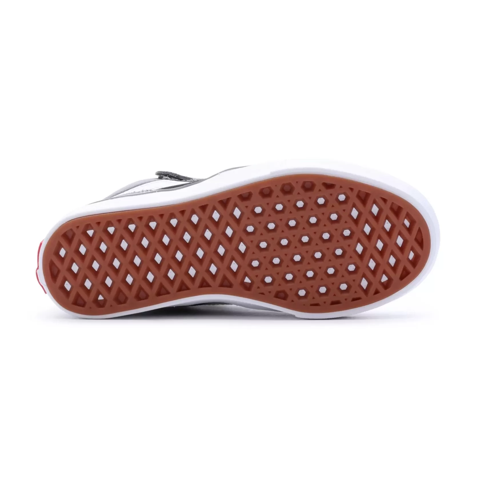 Vans Easy On, Easy Off<Zapatillas De Niños Comfycush New Skool Mid Hook And Loop (4-8 Anos) Gris