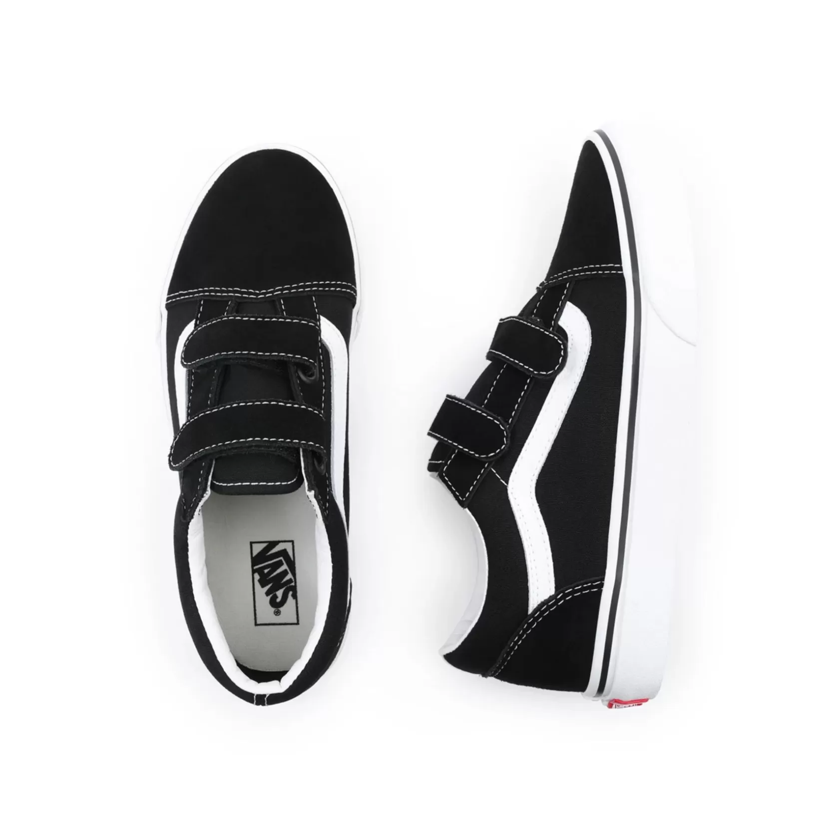 Vans Classics<Zapatillas De Niños Con Cierre Adherente Old Skool (8-14+ Anos) Negro