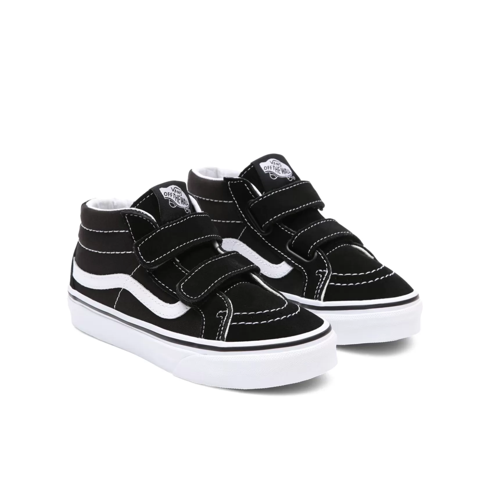 Vans Easy On, Easy Off<Zapatillas De Niños Con Cierre Adherente Sk8-Mid Reissue (4-8 Anos) Negro