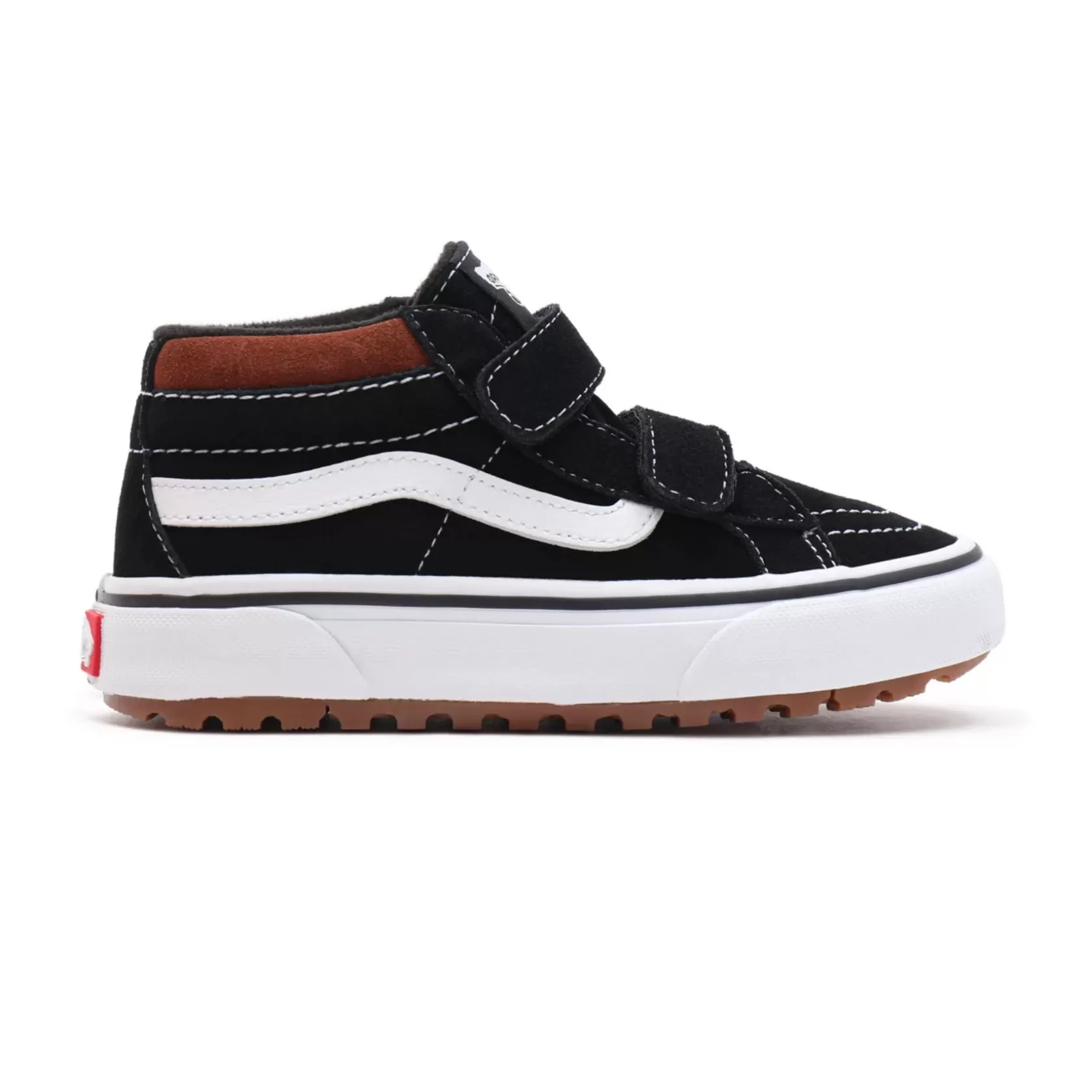 Vans Zapatillas Mte<Zapatillas De Niños Con Cierre Adherente Sk8-Mid Reissue Mte-1 Con Cierre De (4-8 Anos) Negro