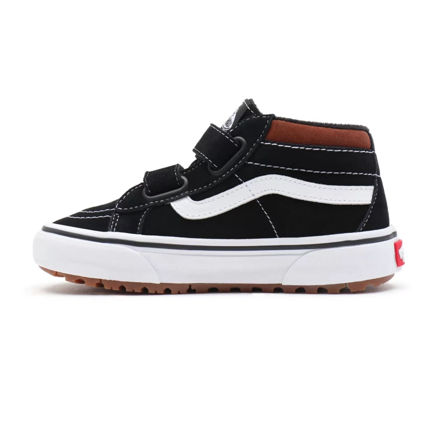 Vans Zapatillas Mte<Zapatillas De Niños Con Cierre Adherente Sk8-Mid Reissue Mte-1 Con Cierre De (4-8 Anos) Negro