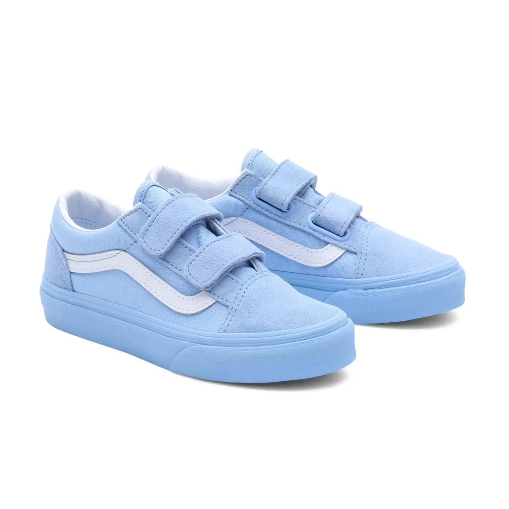 Vans Easy On, Easy Off<Zapatillas De Niños Old Skool Con Cierre Adherente (4-8 Anos) Azul