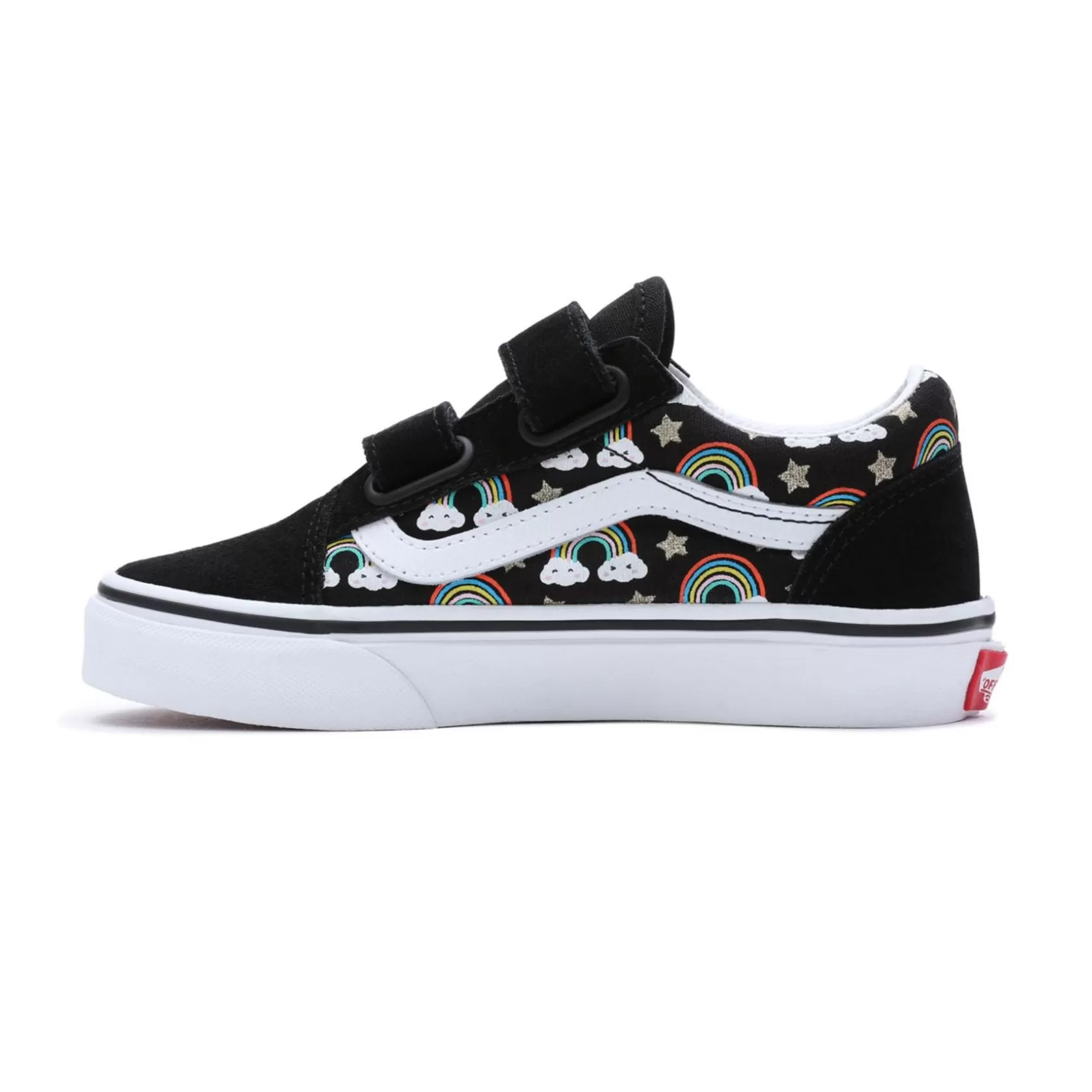 Vans Easy On, Easy Off<Zapatillas De Niños Old Skool Con Cierre Adherente (4-8 Anos) Negro