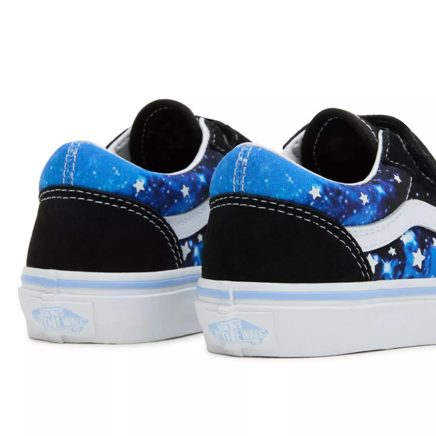 Vans Easy On, Easy Off<Zapatillas De Niños Old Skool Con Cierre Adherente (4-8 Anos) Azul, Negro