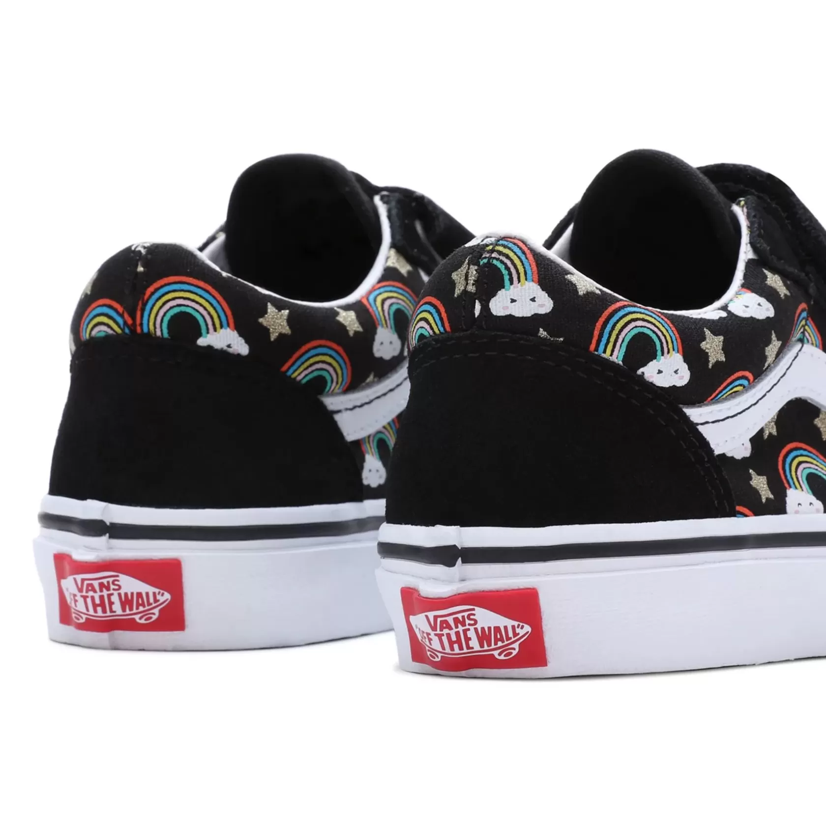 Vans Easy On, Easy Off<Zapatillas De Niños Old Skool Con Cierre Adherente (4-8 Anos) Negro