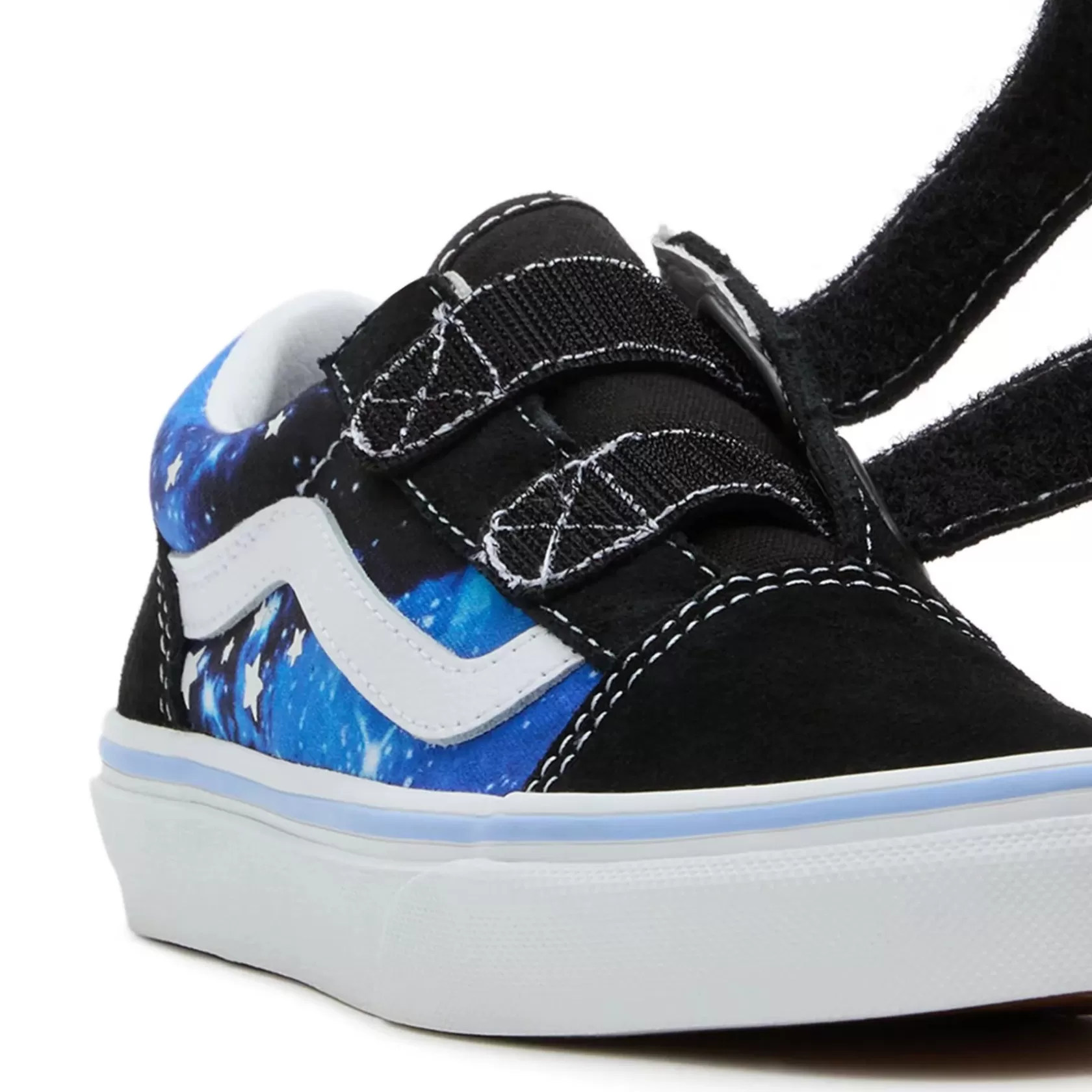 Vans Classics<Zapatillas De Niños Old Skool Con Cierre Adherente (4-8 Anos) Azul, Negro
