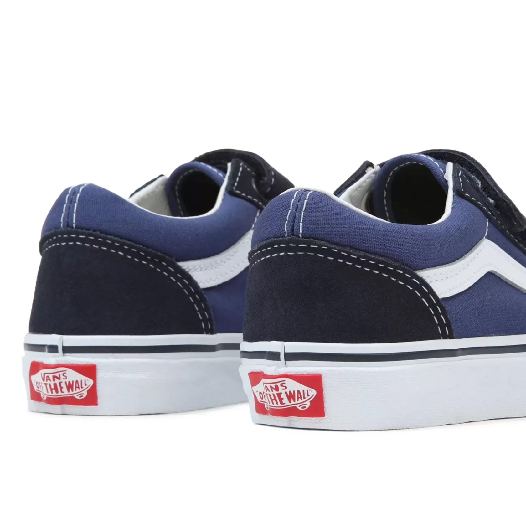 Vans Classics<Zapatillas De Niños Old Skool Con Cierre De Velcro (4-8 Anos) Azul
