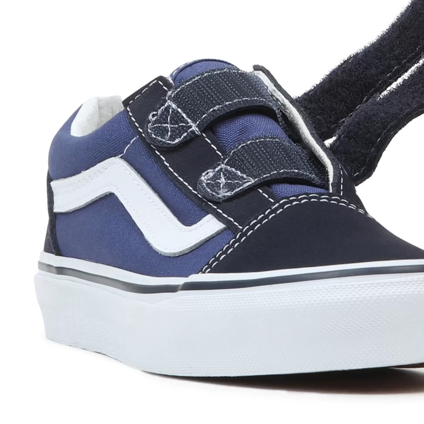 Vans Classics<Zapatillas De Niños Old Skool Con Cierre De Velcro (4-8 Anos) Azul